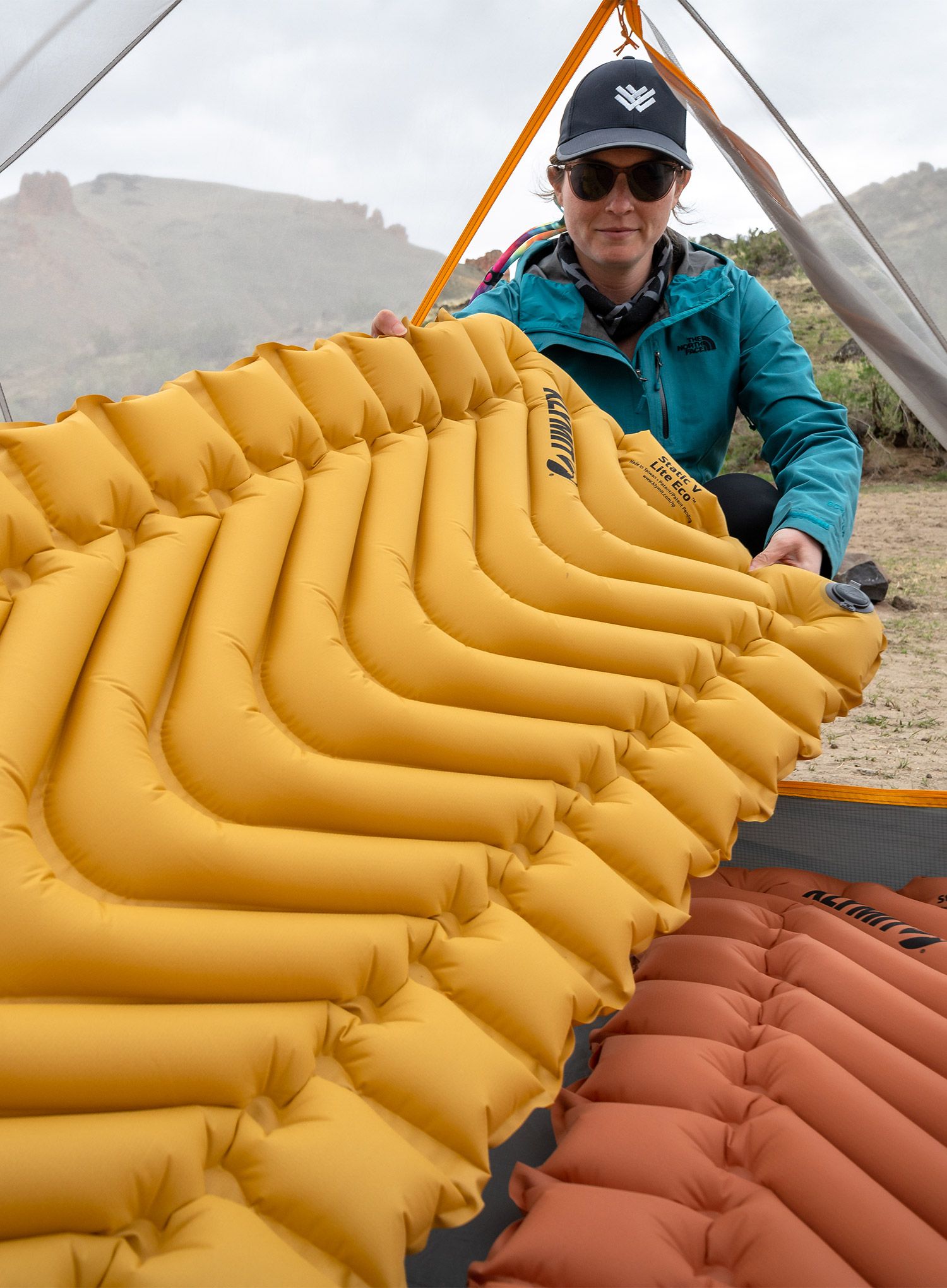 Blazina Klymit Static V Lite ECO Sleeping Pad - gold