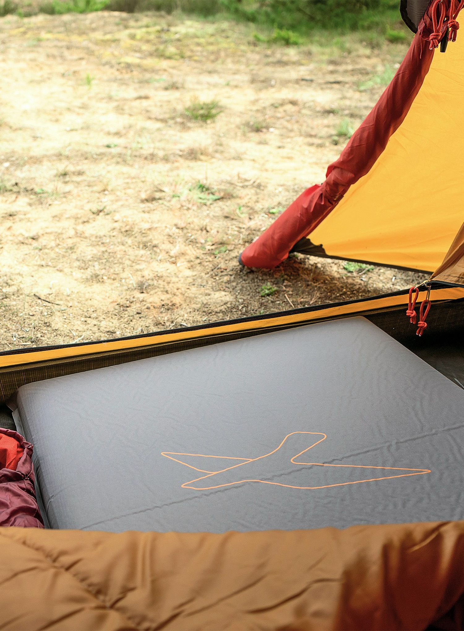 Samonapihljiva blazina Easy Camp Siesta Mat Single 3.0 cm - grey