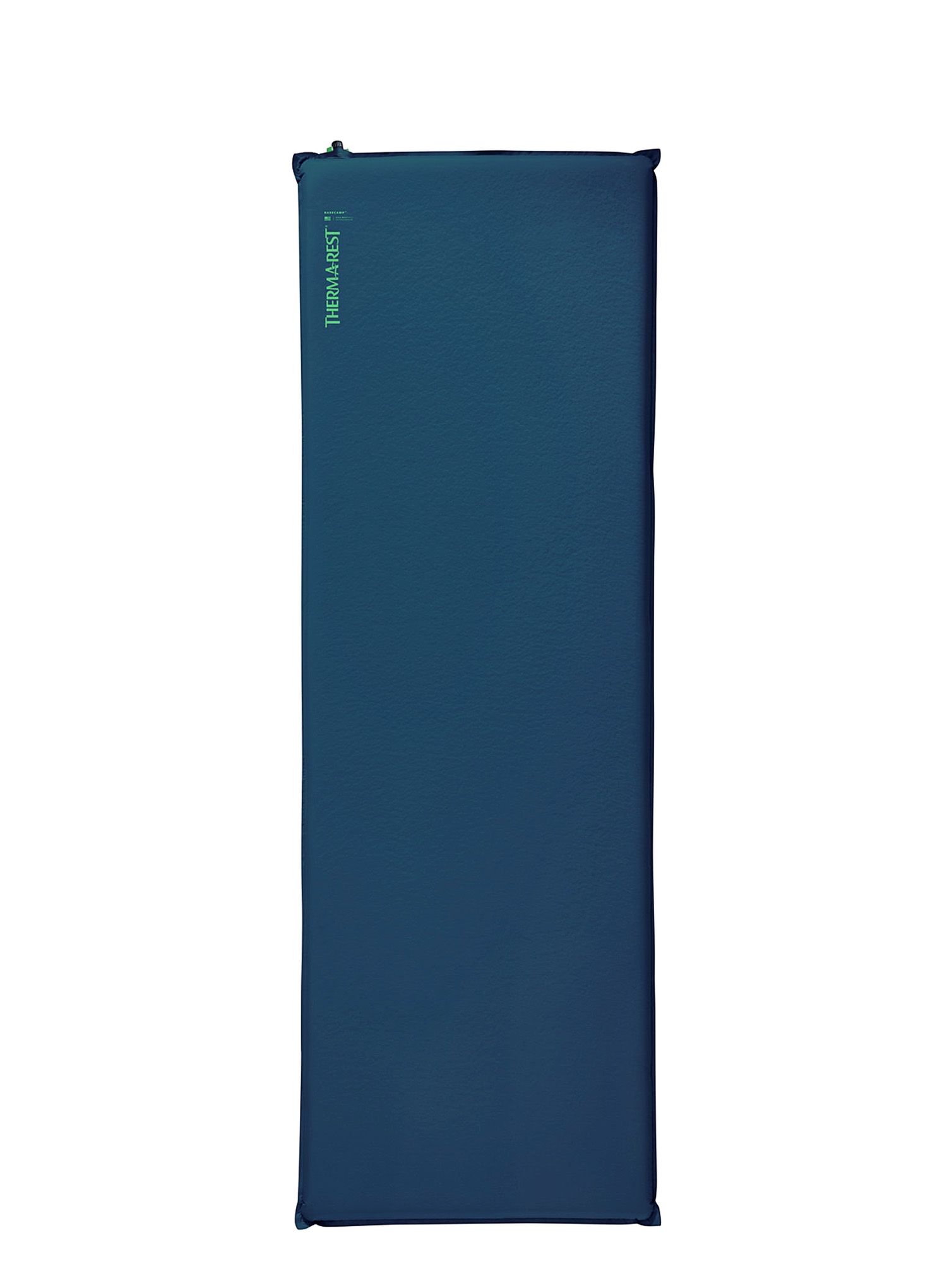 Samonapihljiva blazina Therm a Rest Base Camp Regular - poseidon blue