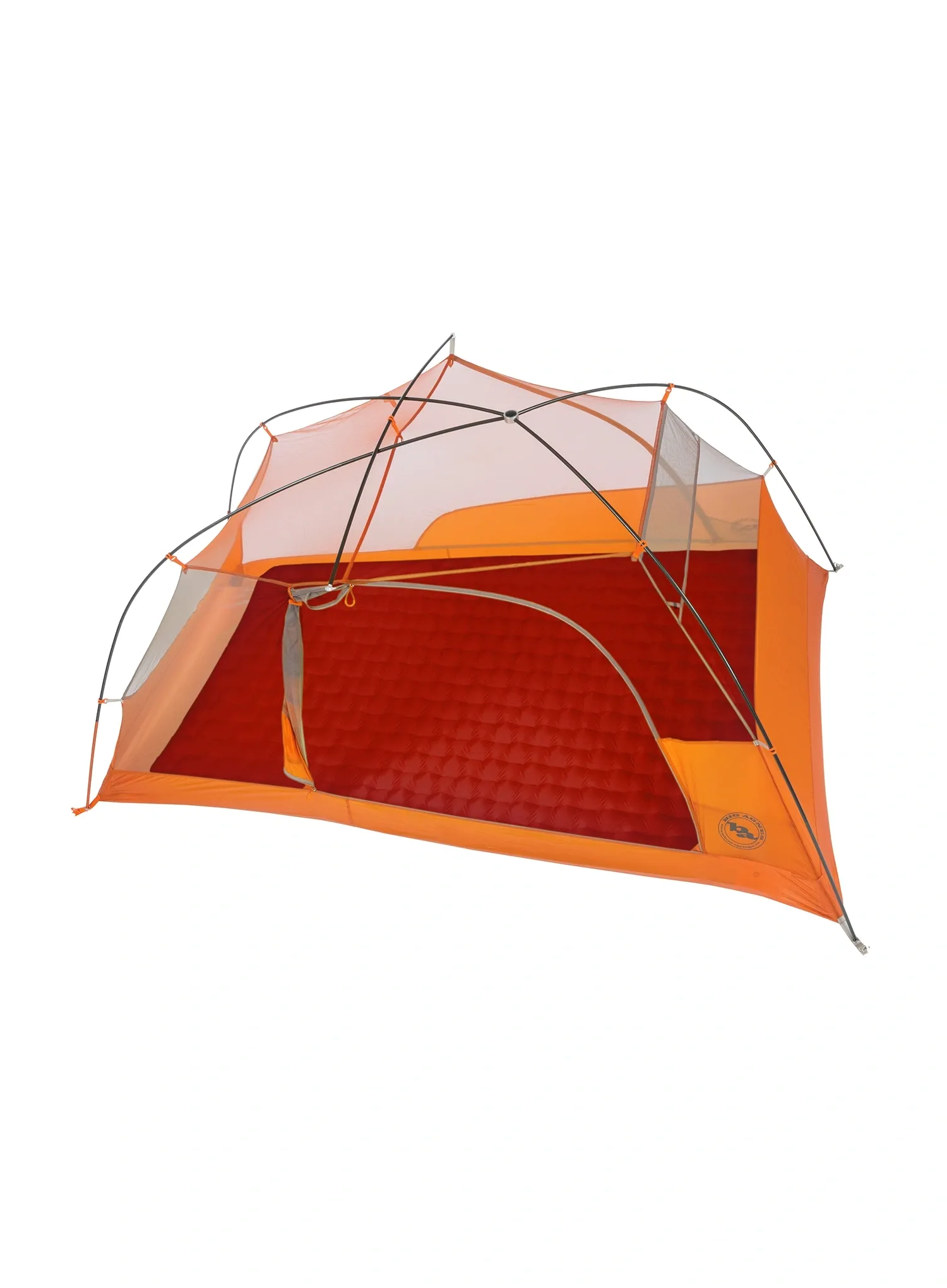 Napihljiva blazina Big Agnes Rapide Sl Insulated Tent Floor Pad Tapered - orange