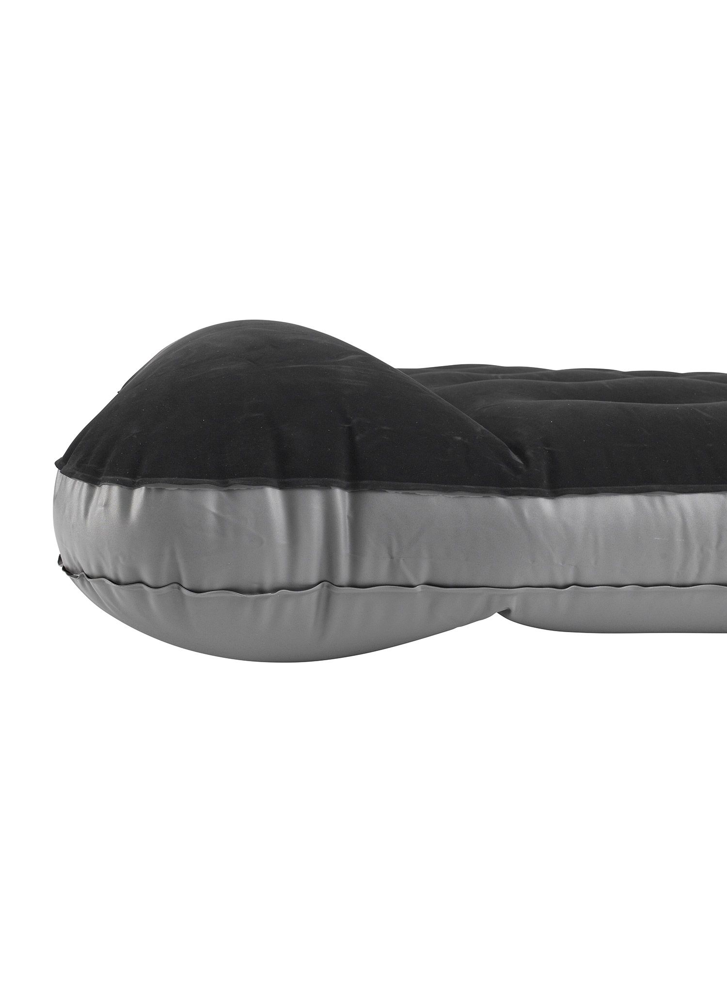 Napihljiva blazina Outwell Classic w/pillow & Pump Double - black/grey