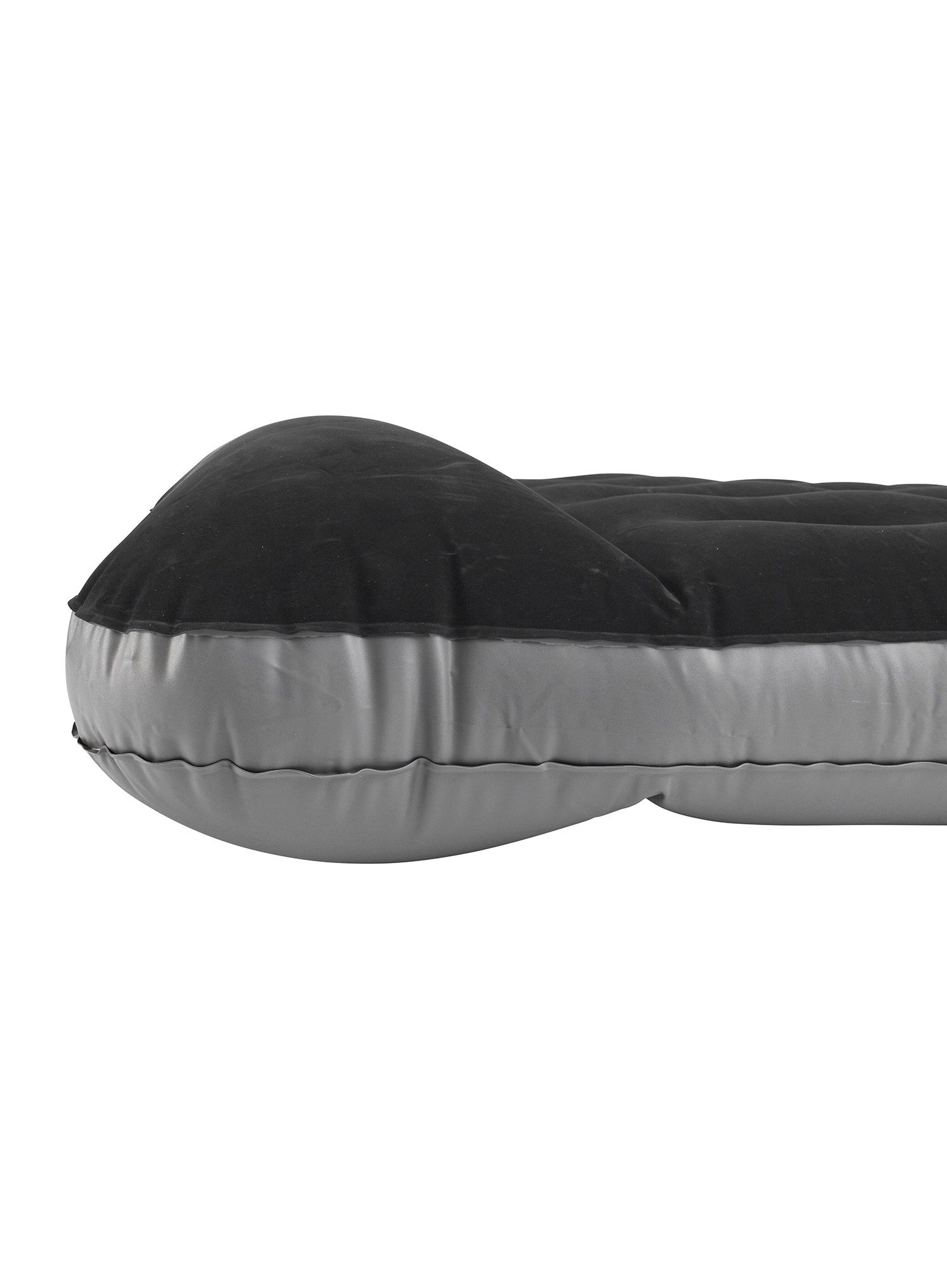 Napihljiva blazina Outwell Classic w/pillow & Pump Single - black/grey