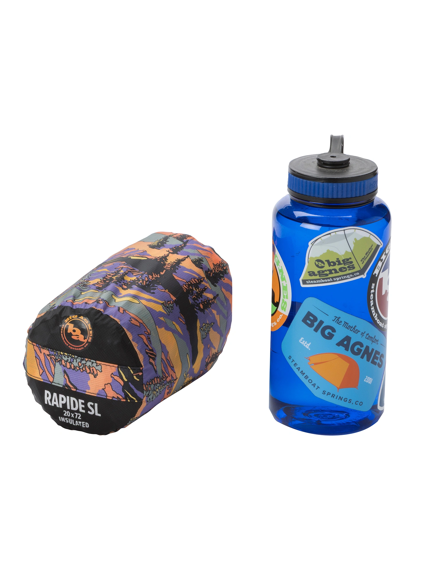 Vzmetnica Big Agnes Rapide SL Insulated 25X72 Wide Reg - zirkel alpenglow
