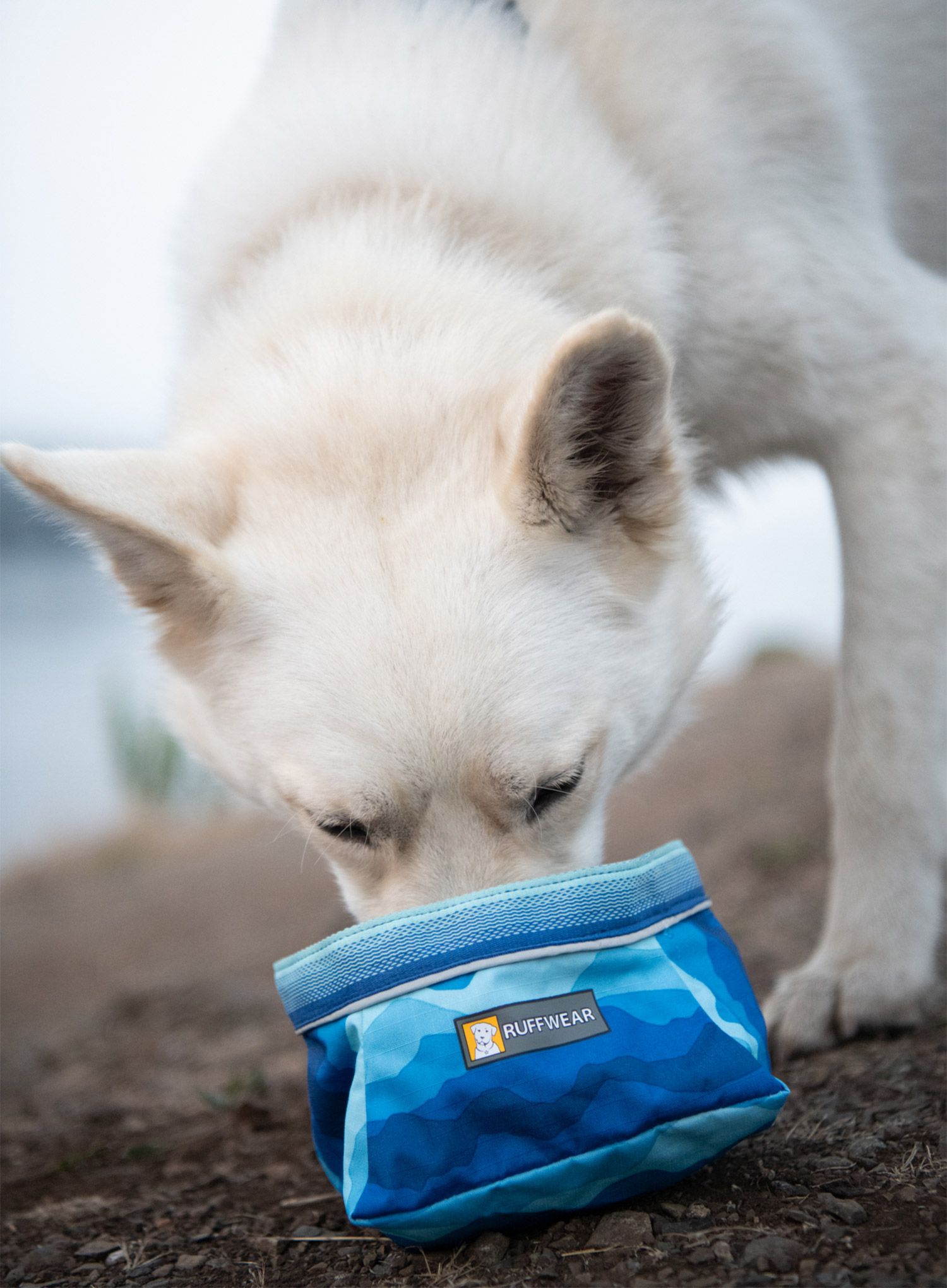 Skleda za psa Ruffwear Quencher Bowl - coastal mountains