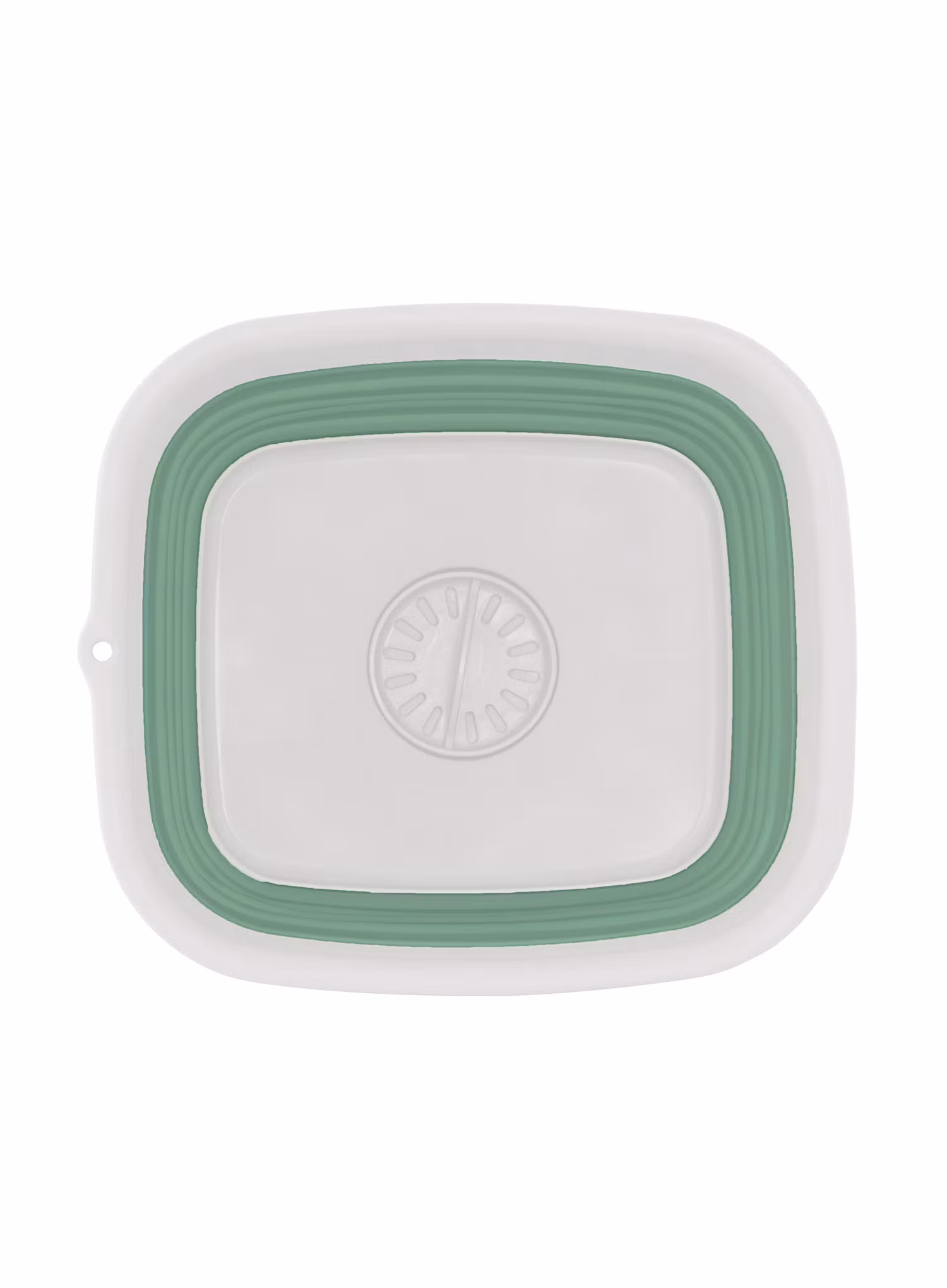 Pohodniška skleda Outwell Collaps Wash Bowl w/drain - shadow green