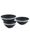 Pohodniške sklede Outwell Collaps Bowl Set - navy night