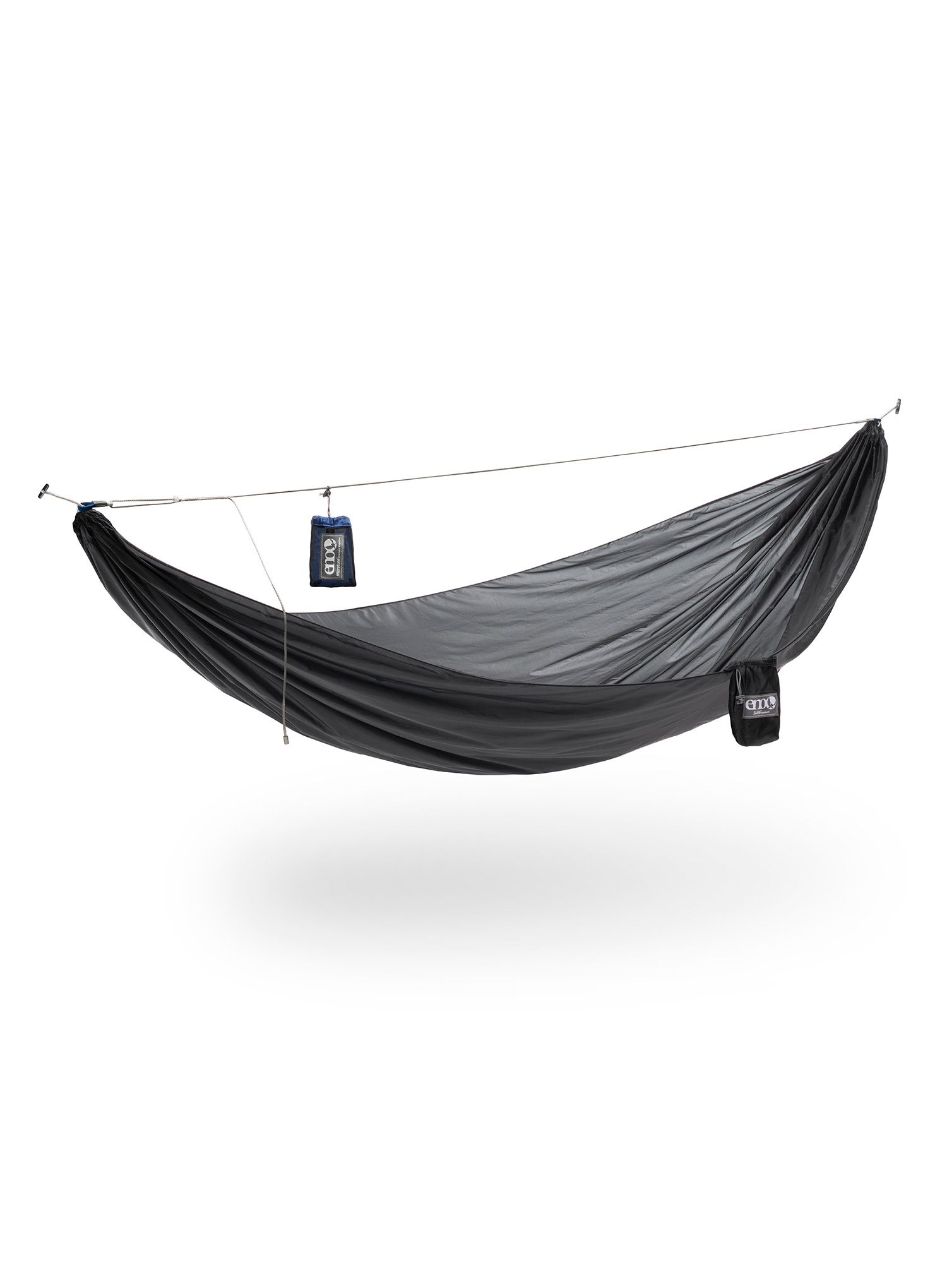 Nastavek za pritrditev viseče mreže ENO Microtune Structural Ridgeline - sapphire/grey