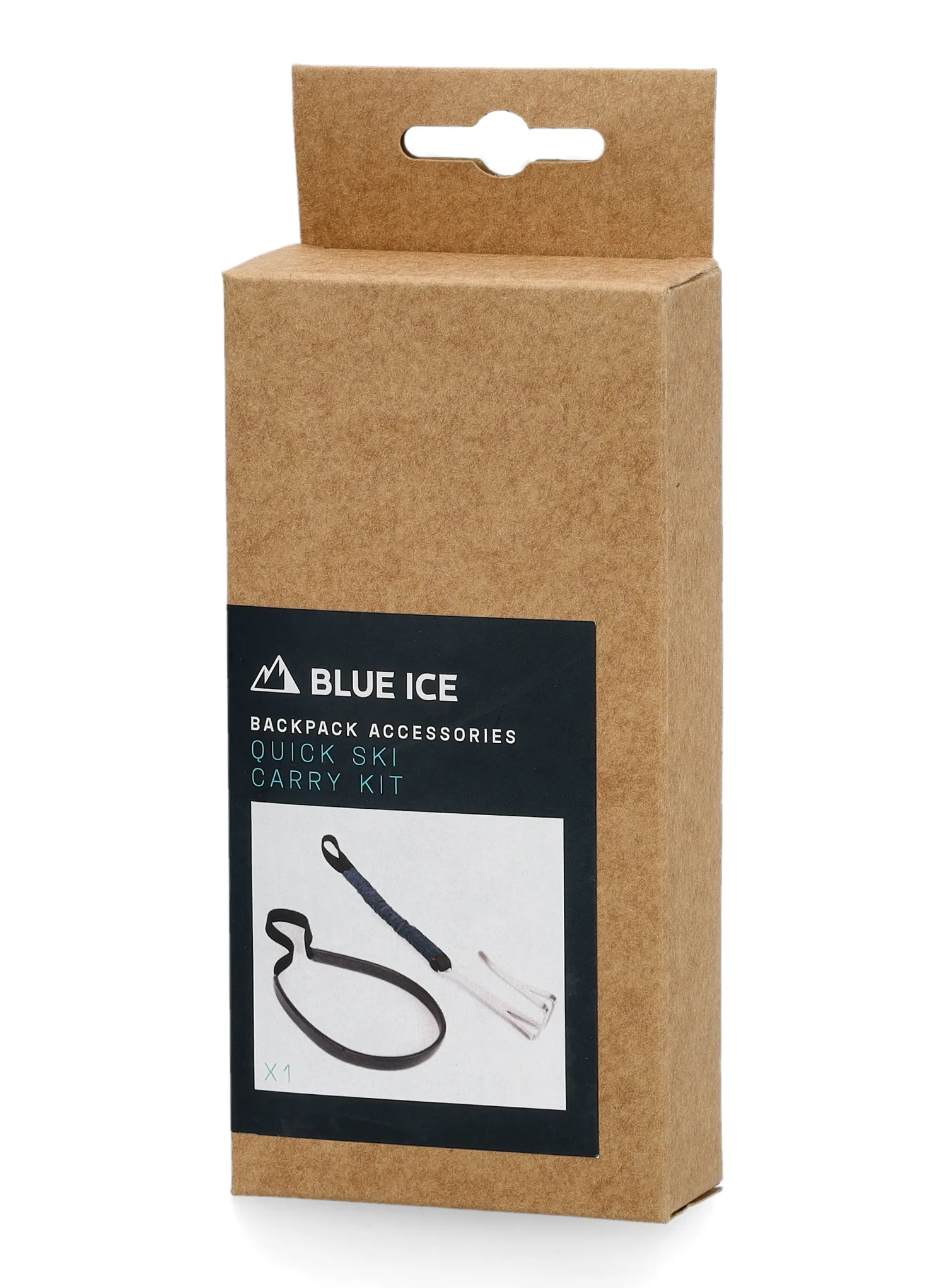 Pritrditev smuči Blue Ice Quick Ski Carry Kit - india ink
