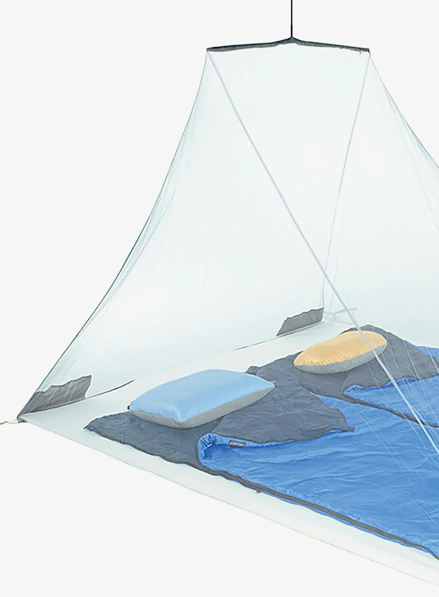 Mreža proti komarjem Cocoon Mosquito Outdoor Net - Double - Ultralight - silt green