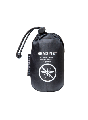 Mreža proti komarjem Trekmates Head Net - black