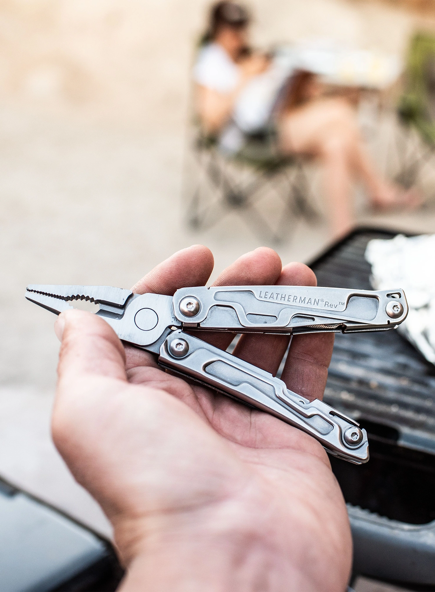 Orodje Leatherman Rev - stainless