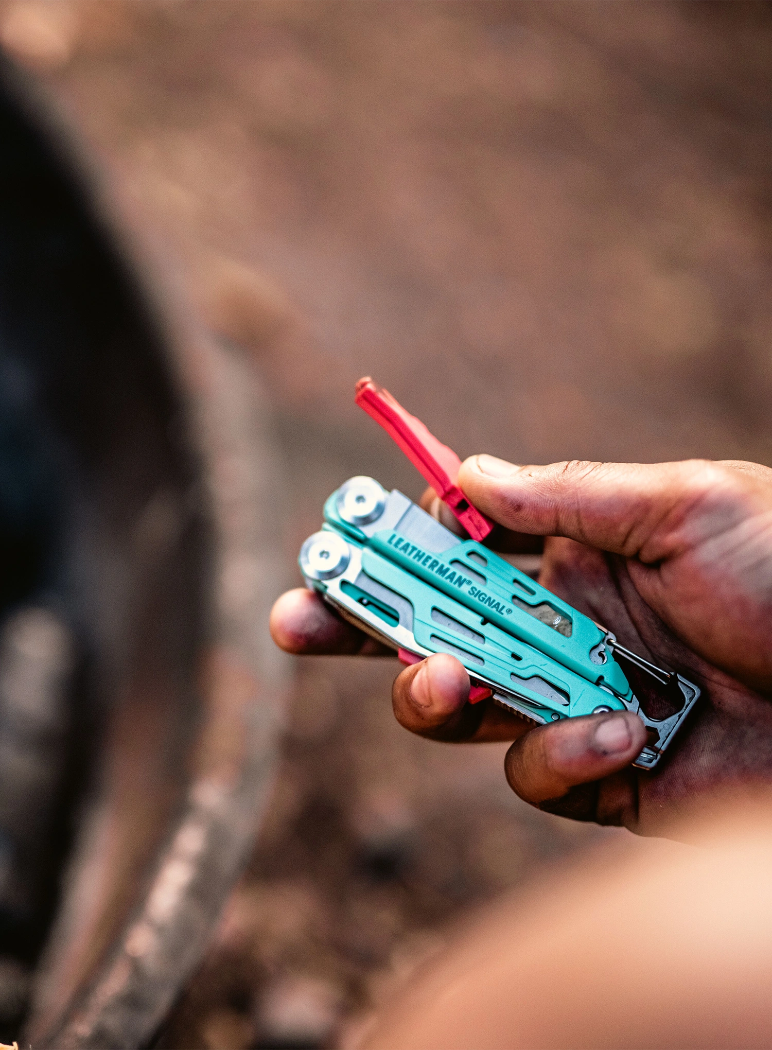 Orodje Leatherman Signal - aqua
