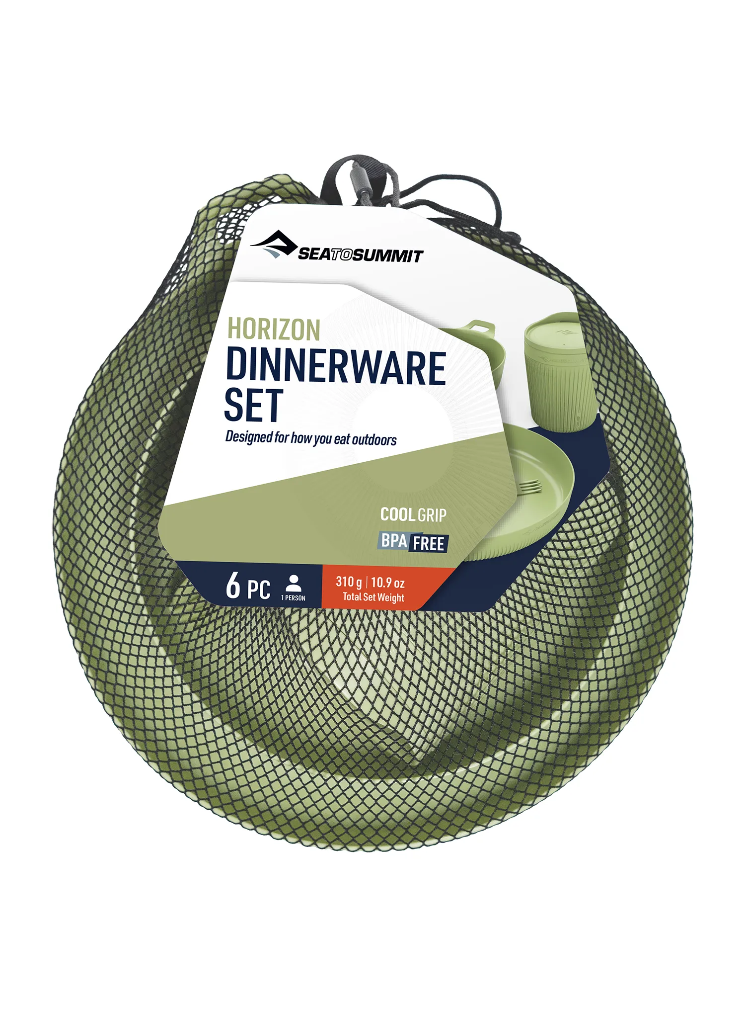 Pohodniška posoda Sea to Summit Horizon Dinnerware  - tarragon