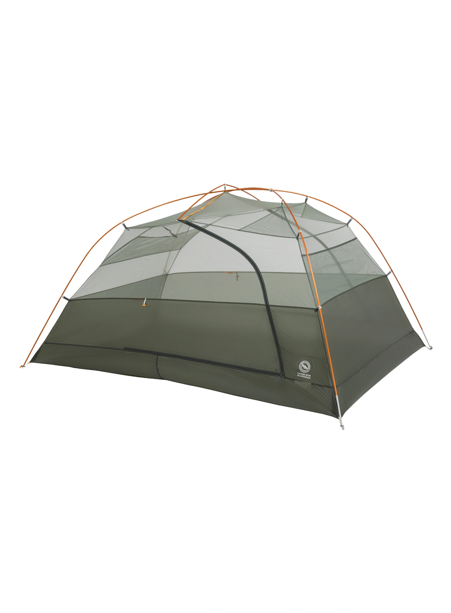 Šotor za 3 osebe Big Agnes Copper Spur UL3 Bikepack - lichen green