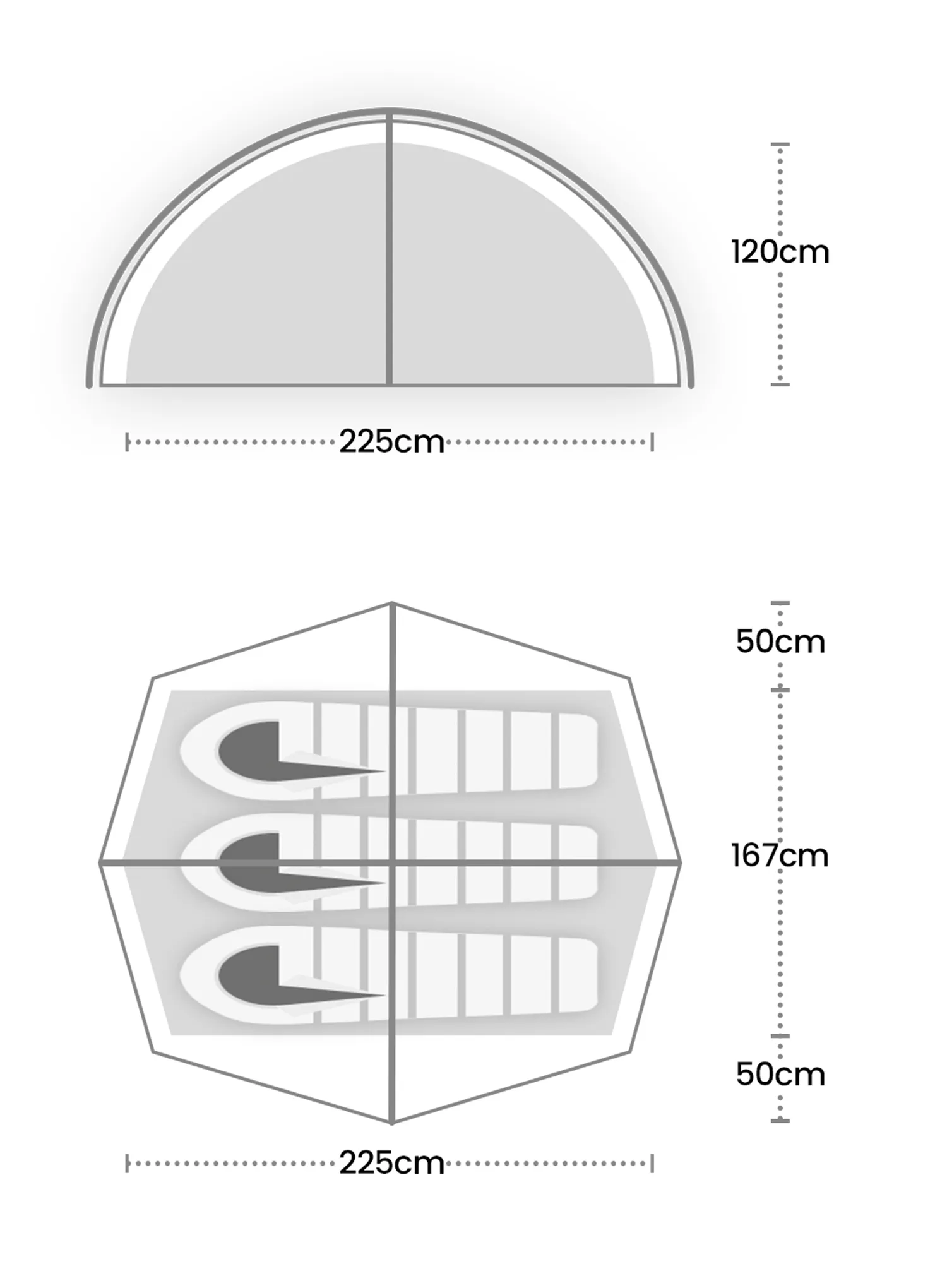 Šotor za 3 osebe Terra Nova Helm Compact 3