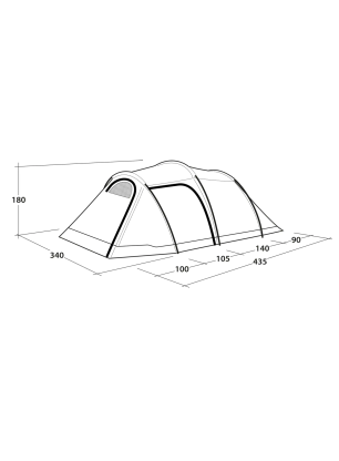 Šotor za 5 oseb Outwell Earth 5 Plus
