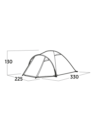 Šotor za štiri osebe Easy Camp Setesdal 4