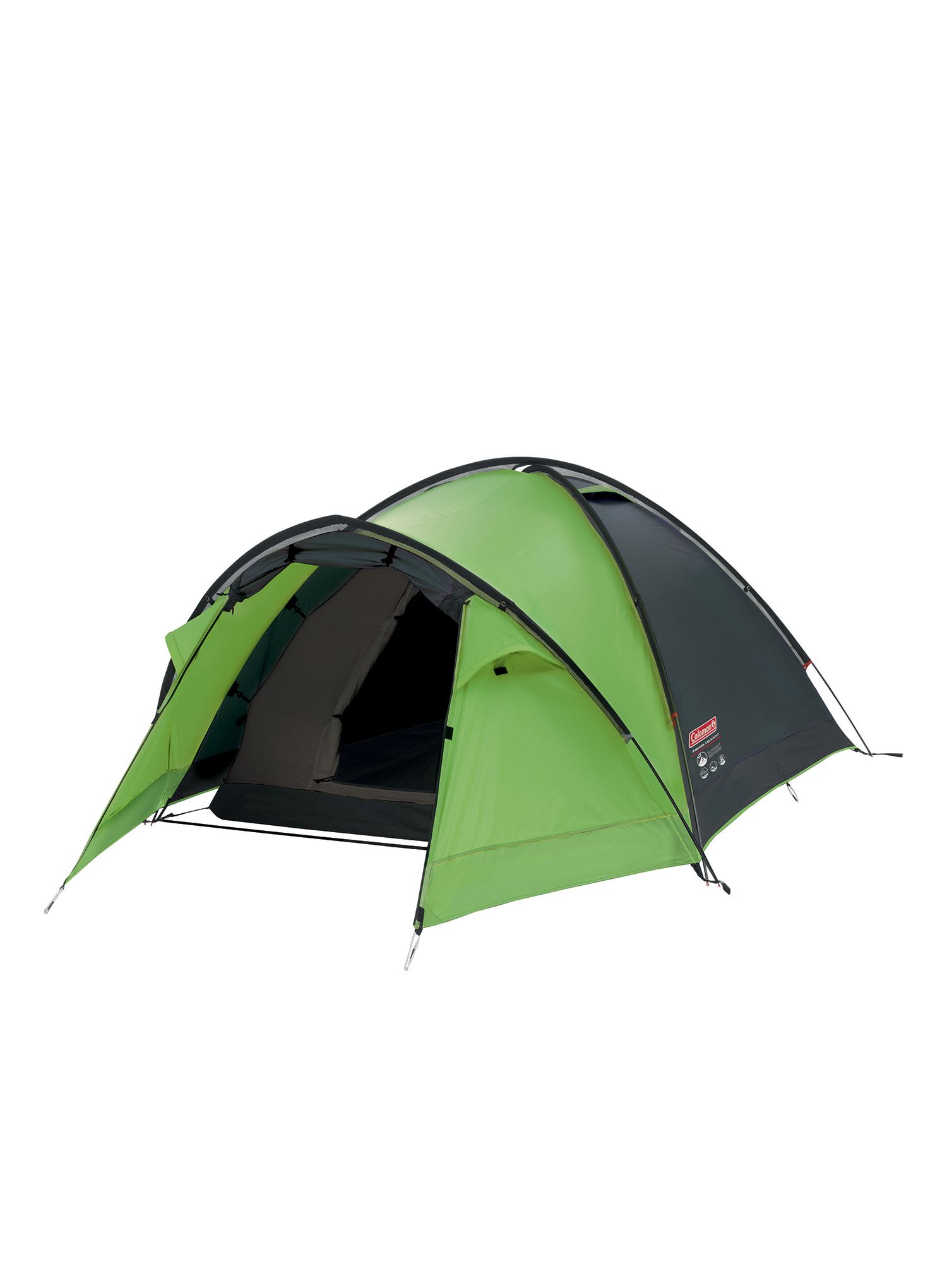 Šotor za 3 osebe Coleman Pingora 3 - green/black