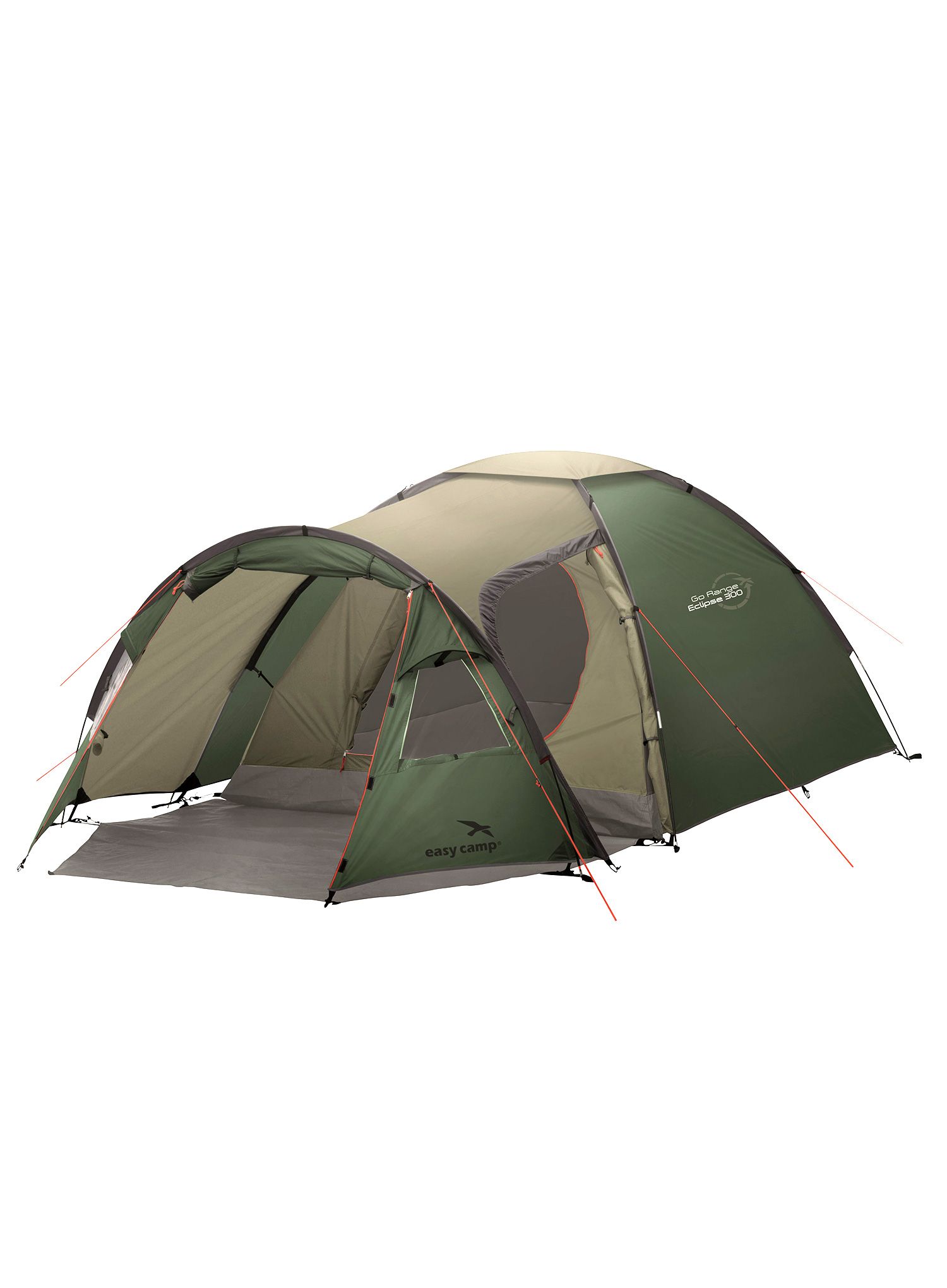 Šotor za 3 osebe Easy Camp Eclipse 300 - rustic green