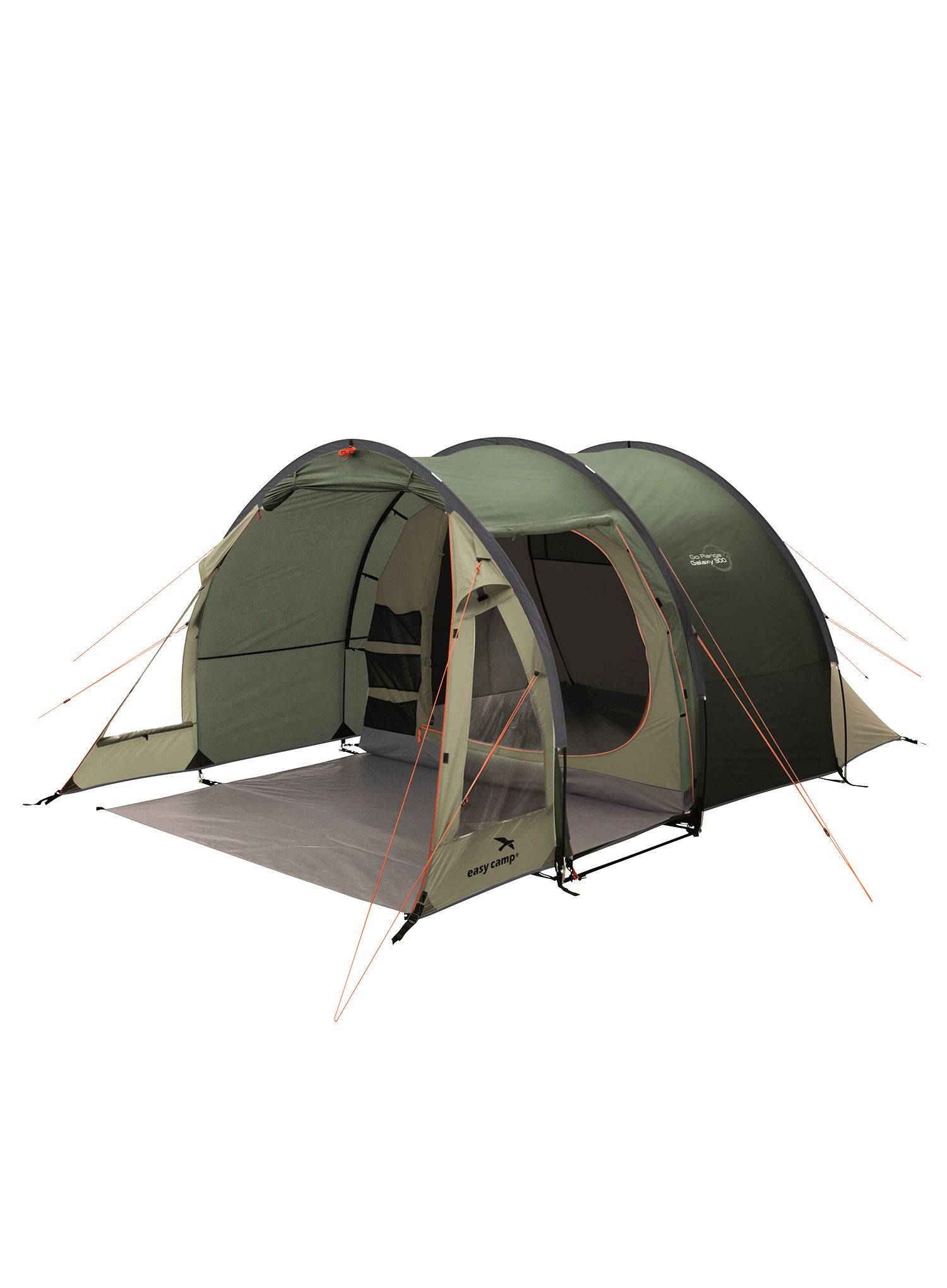 Šotor za 3 osebe Easy Camp Galaxy 300 - rustic green