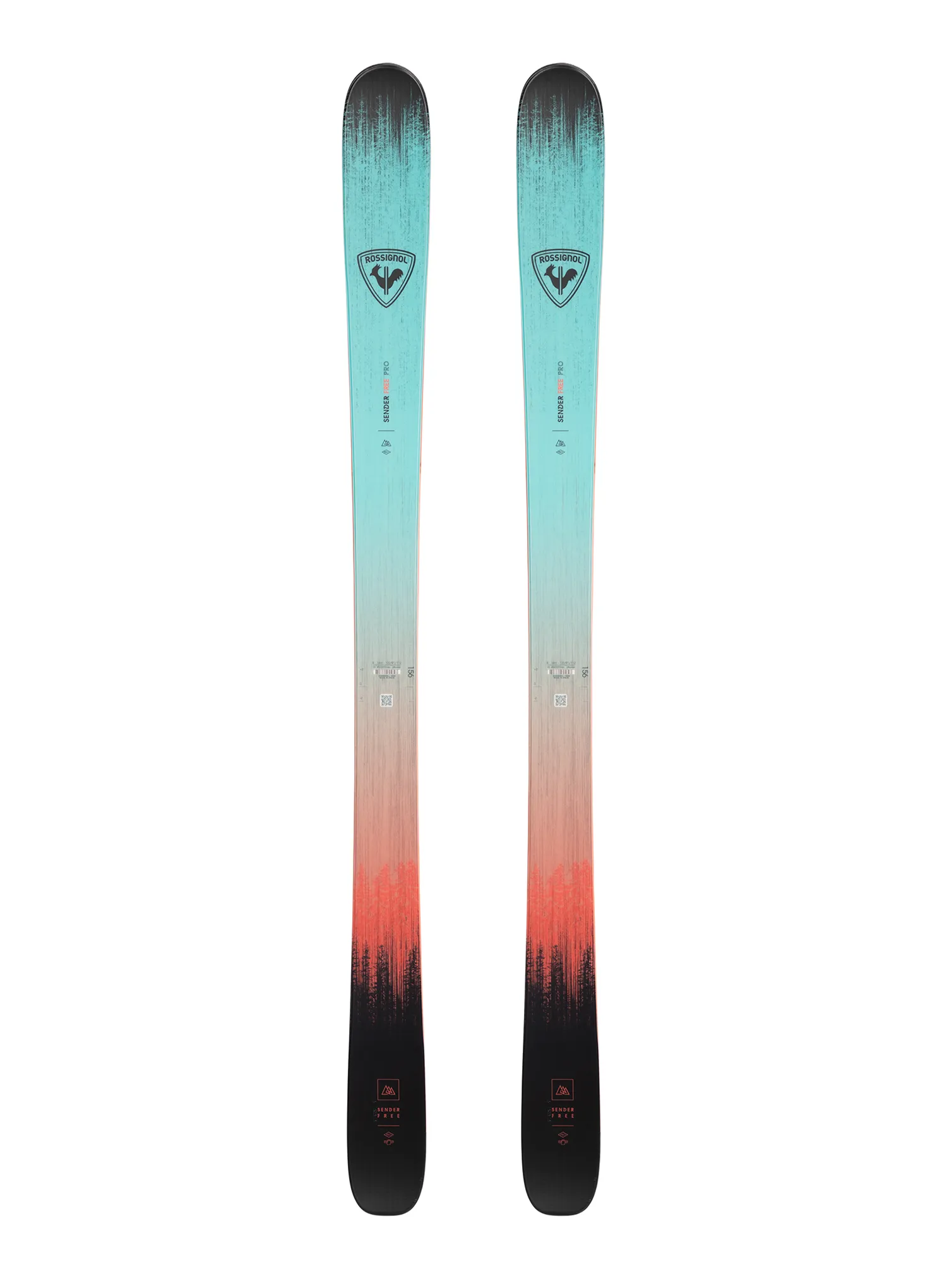 Smuči freeride Rossignol Sender Free Pro Open - multicolor
