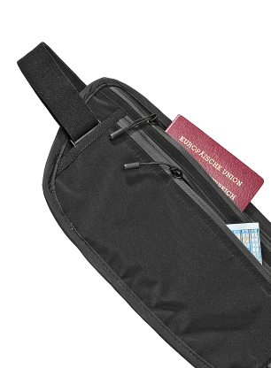 Torbica za okoli pasu Cocoon Secret Waist Wallet - Silk - black