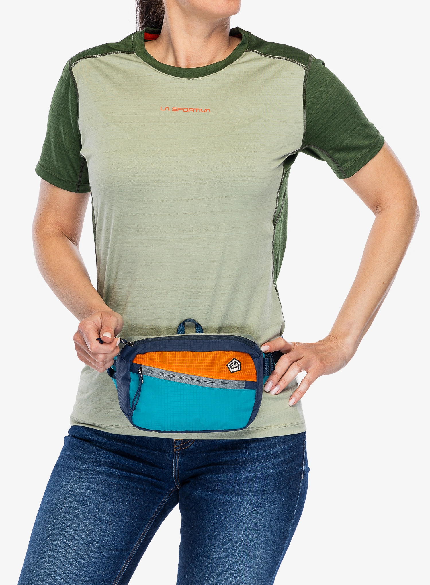 Torbica za okoli pasu E9 Kangaroo - blue