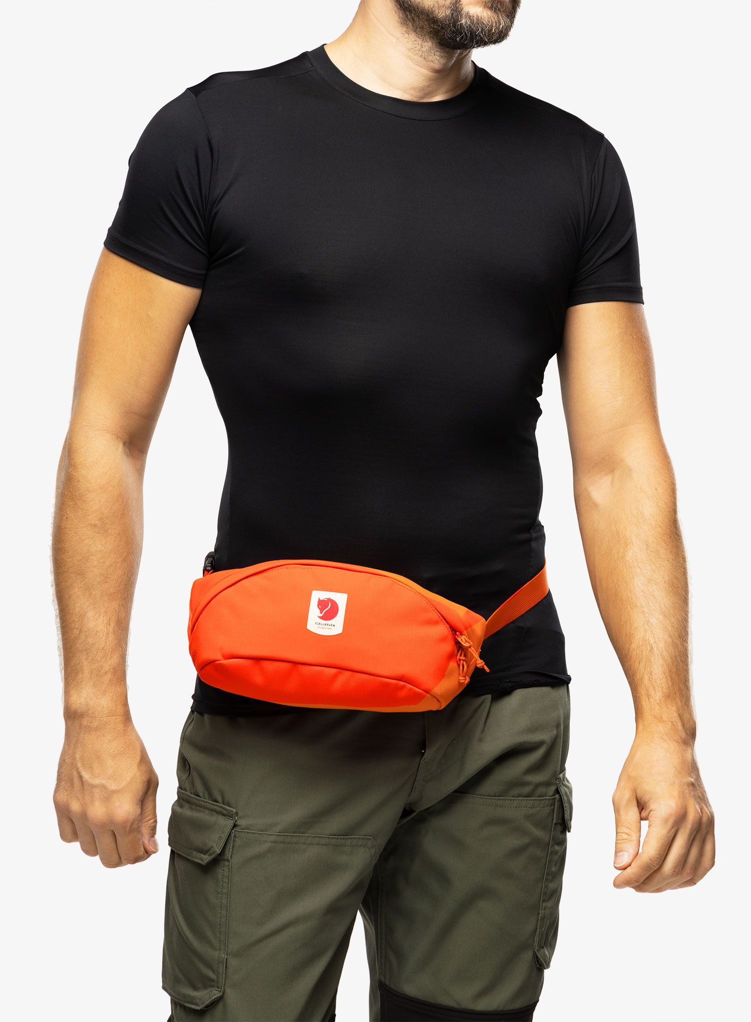 Torbica za okoli pasu Fjallraven Ulvo Hip Pack Medium - hokkaido orange