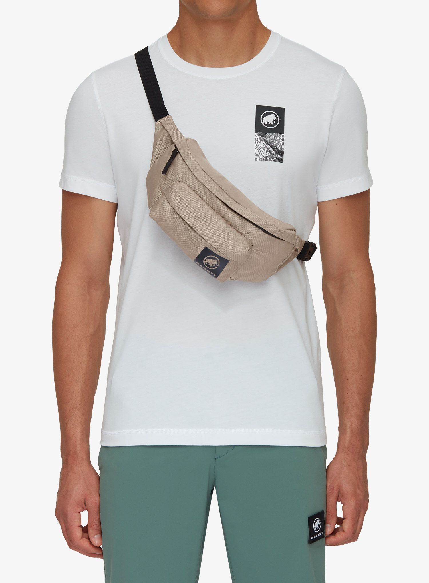 Torbica za okoli pasu Mammut Xeron Neuveville Waistpack - safari