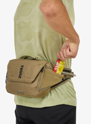 Kolesarska torbica za okoli pasu Thule Rail Hydra Hip Pack 4L - faded khaki