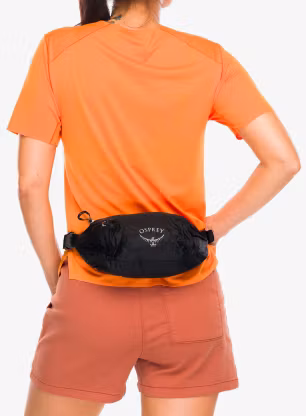 Torbica za okoli pasu Osprey UL Stuff Waist - black