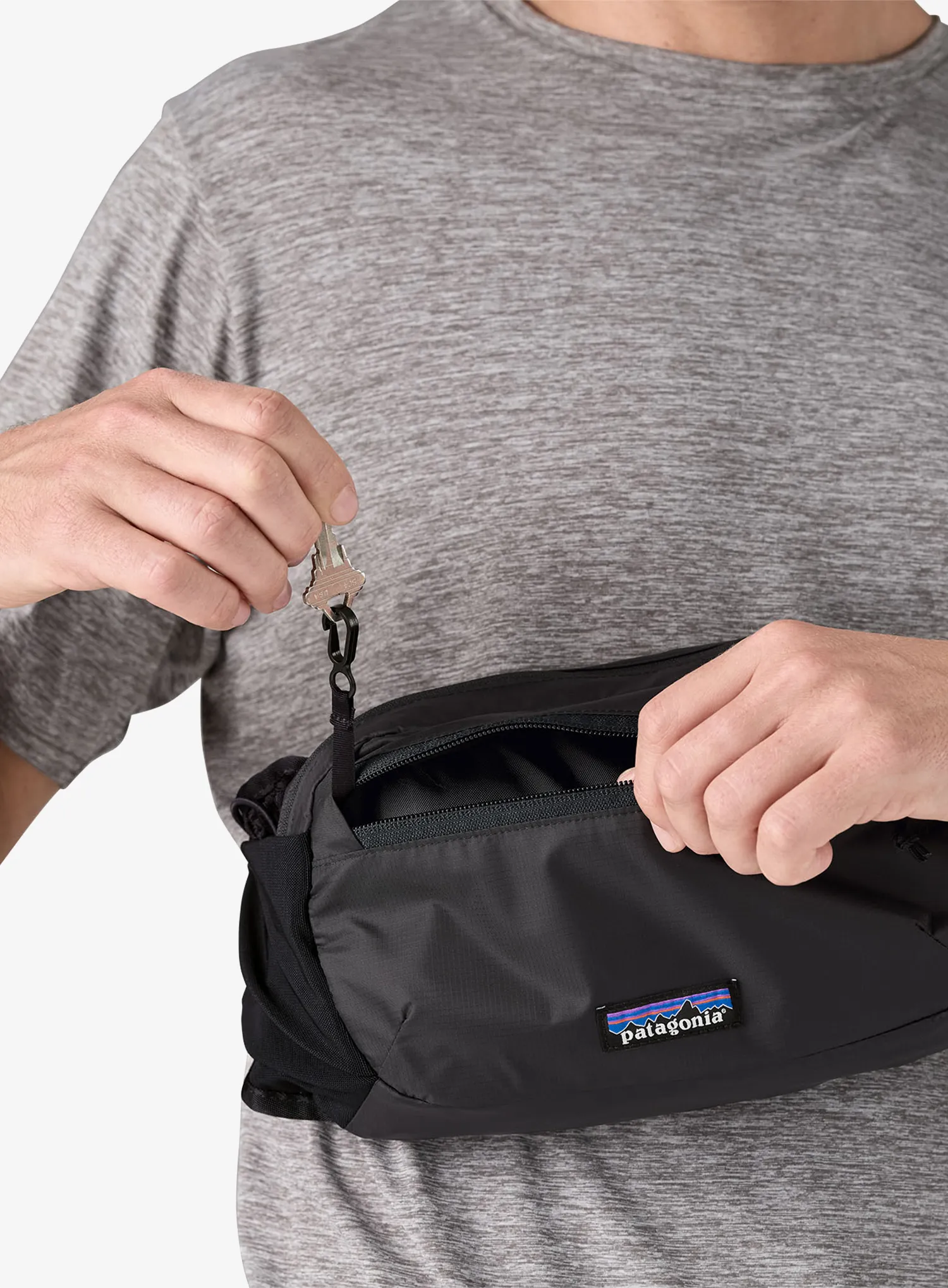 Torbica za okoli pasu Patagonia Terravia Hip Pack - black