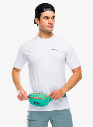 Torbica za okoli pasu Patagonia Terravia Mini Hip Pack - aqua stone