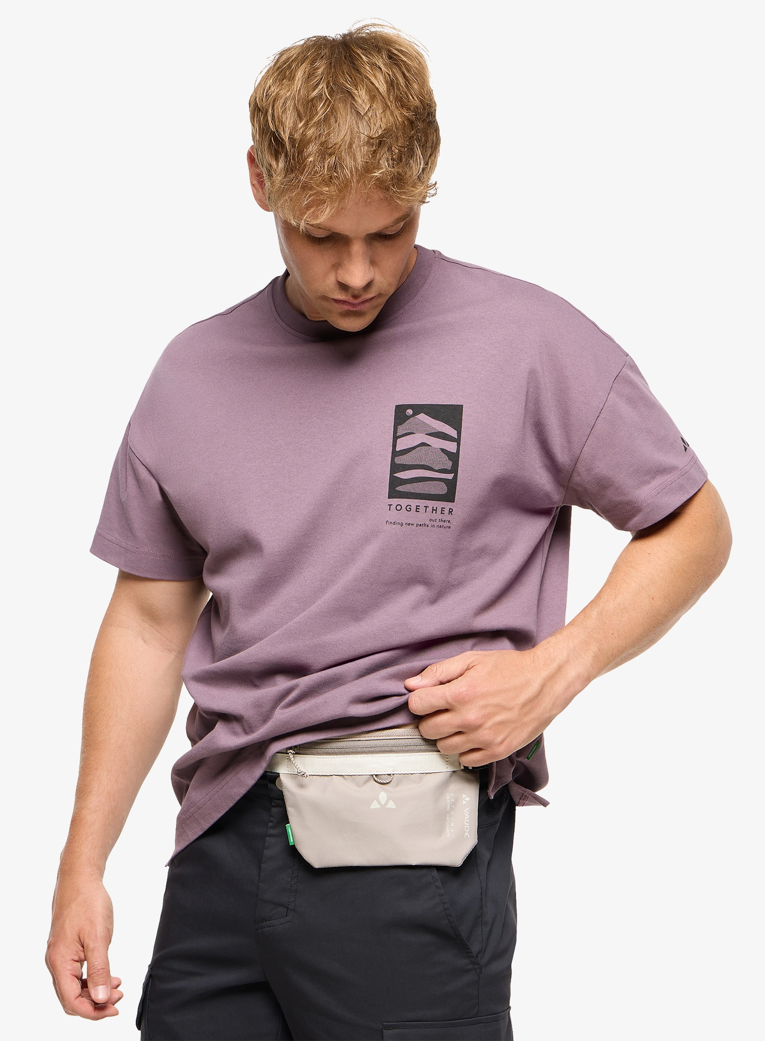 Torbica za okoli pasu Vaude Jackpot - boulder