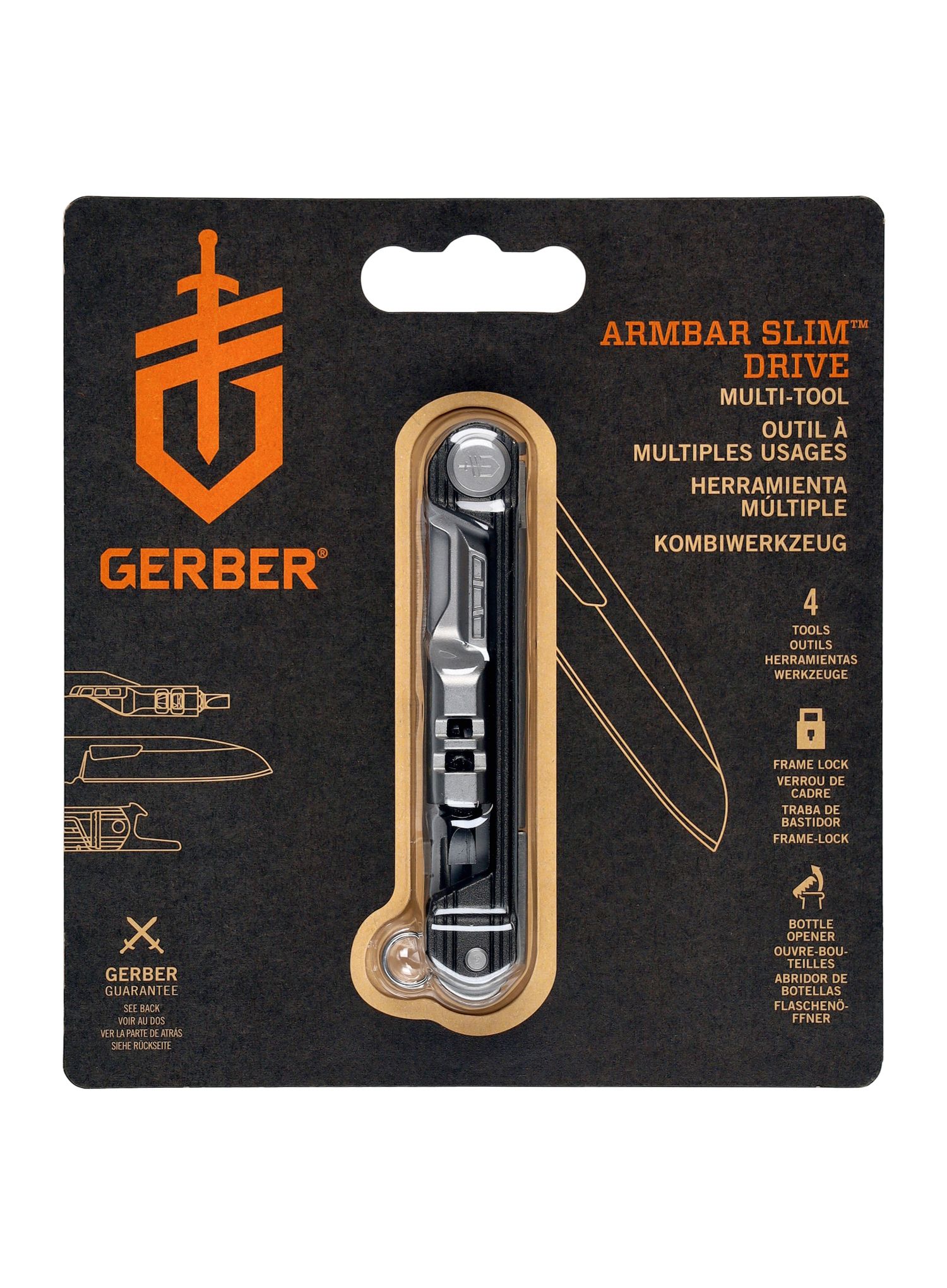 Žepni nož Gerber Armbar Slim Drive - onyx