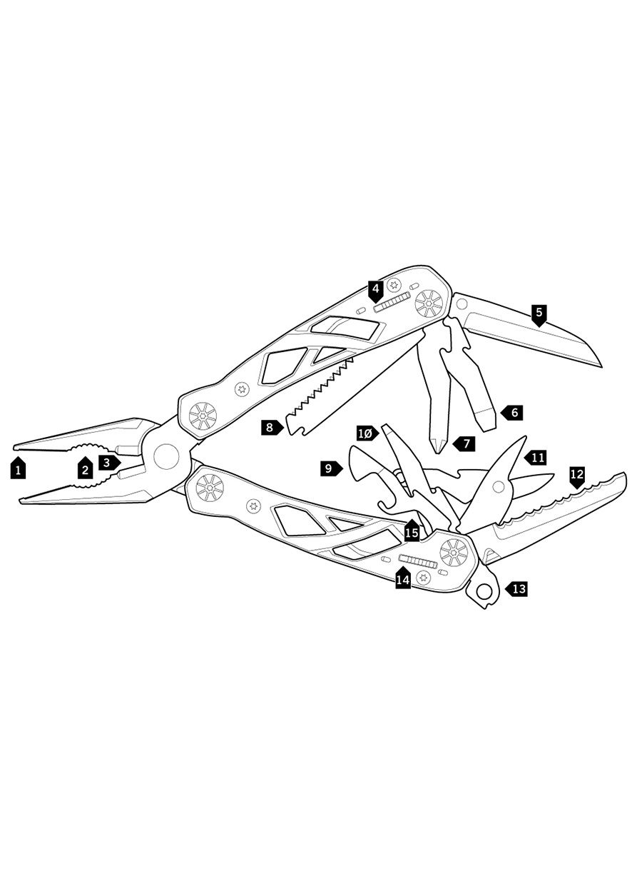 Orodje Gerber Suspension Multi-Plier