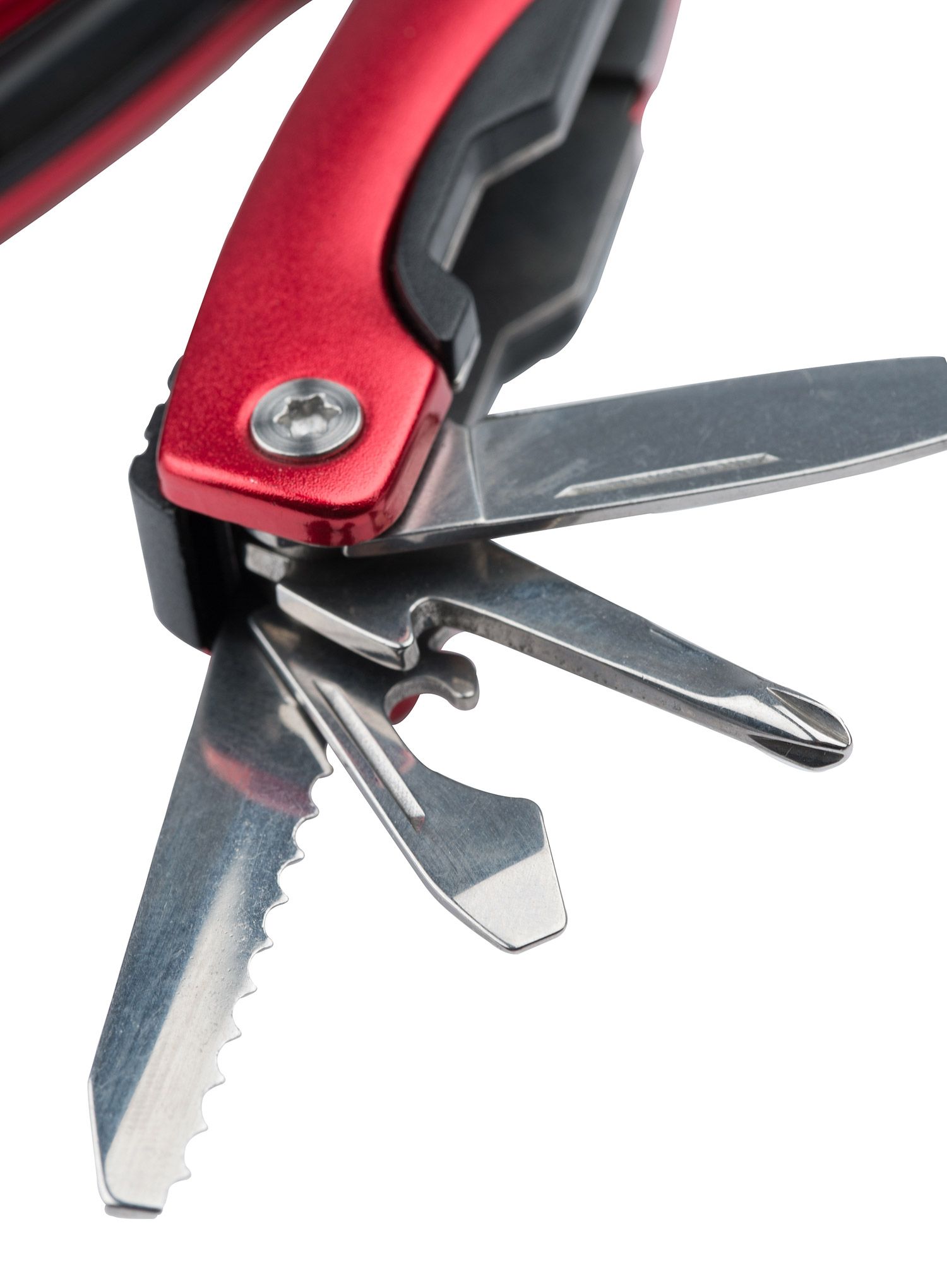 Orodje Munkees Stainless Steel Multi-Tool - red