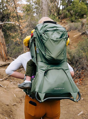 Nosilka za otroke Osprey Poco Premium - koseret green