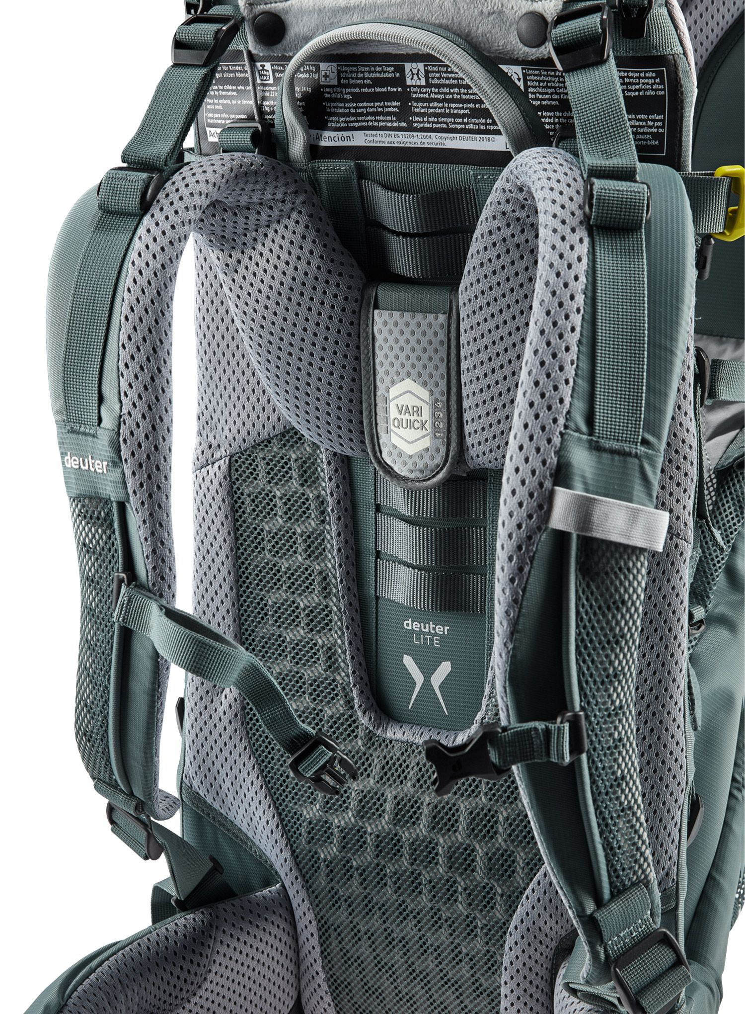 Nosilka za otroke Deuter Kid Comfort Active - teal