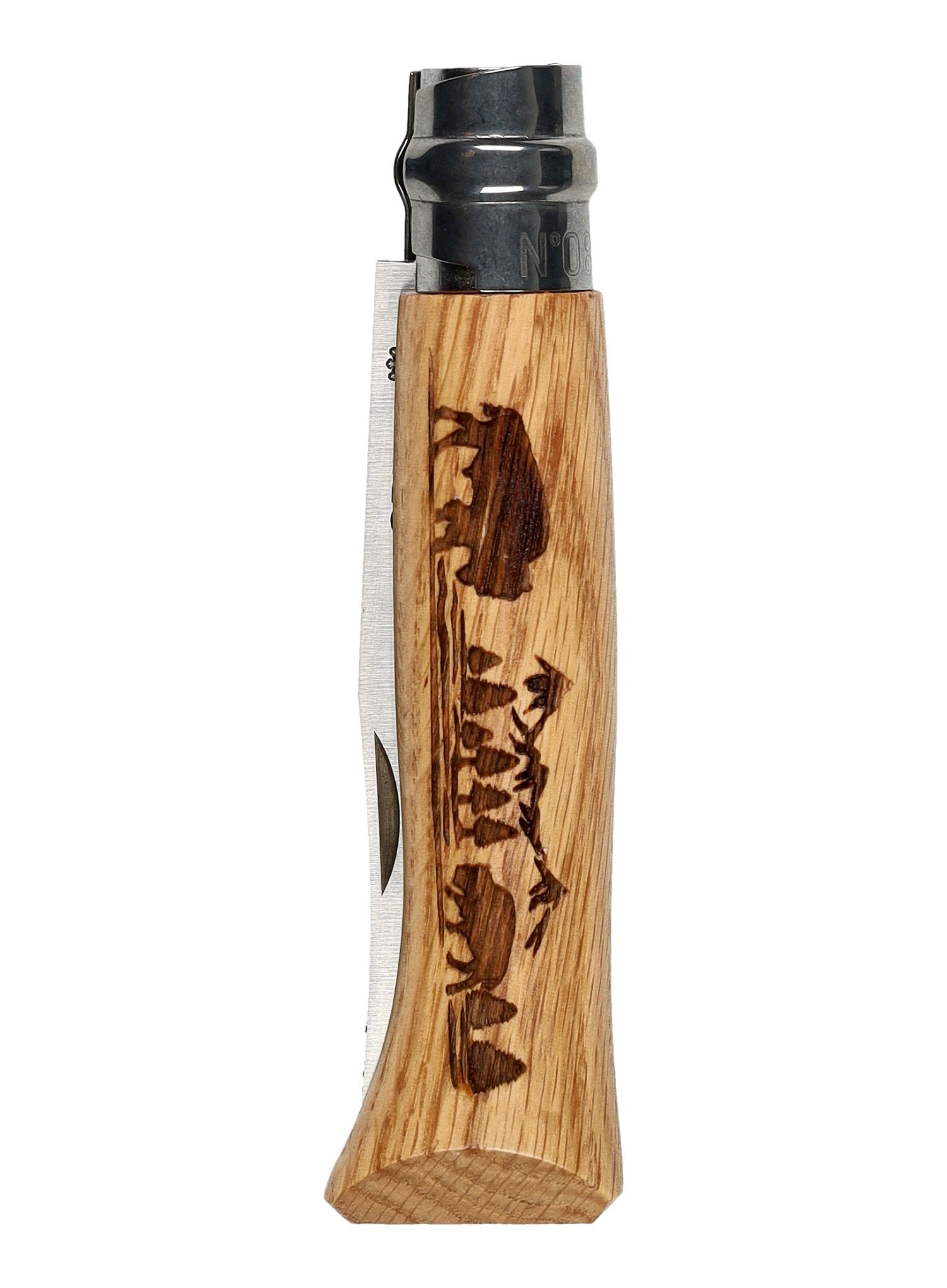 Žepni nož Opinel Animalia No.08 - buffalo