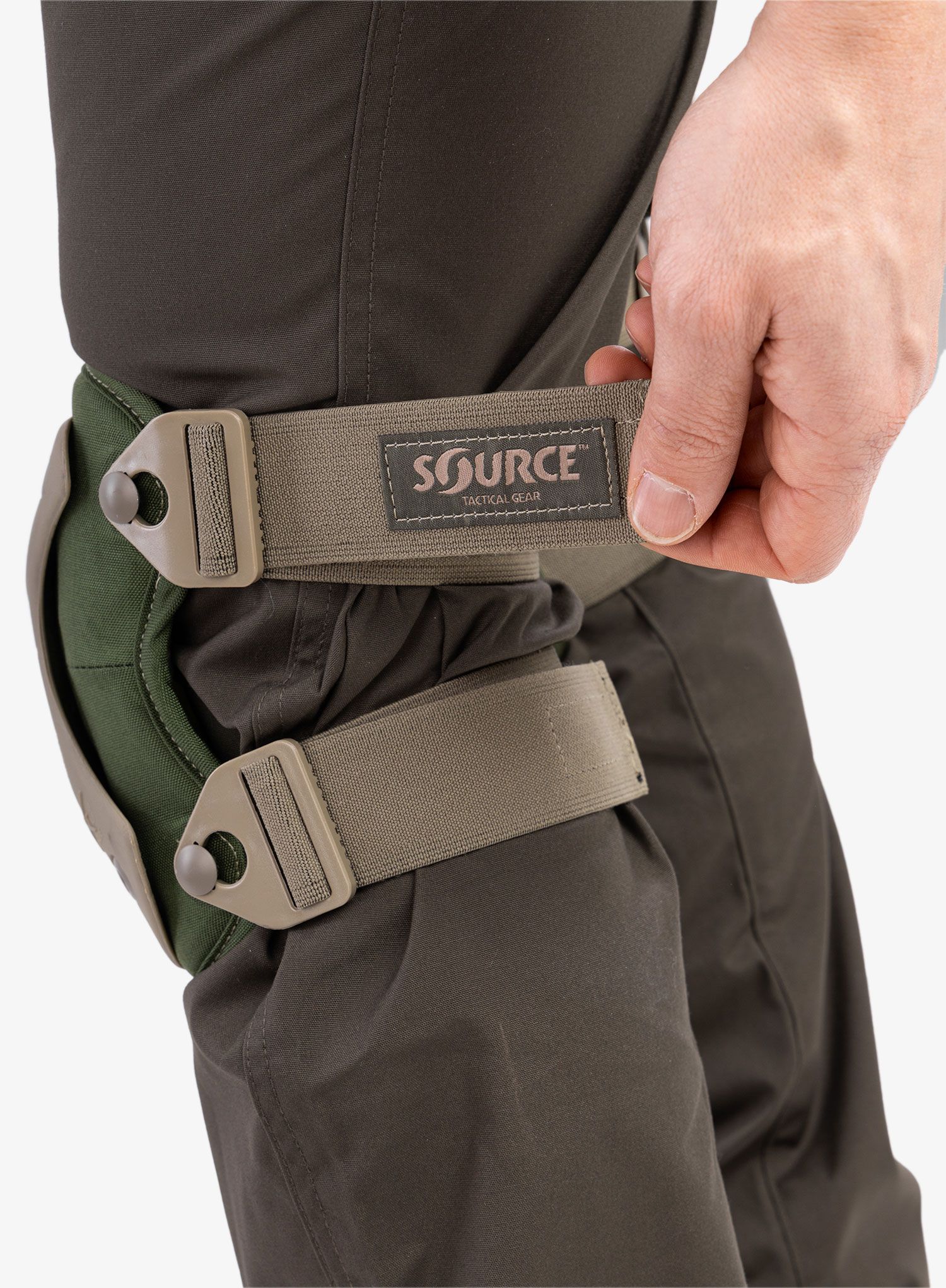 Ščitniki za kolena Source Shock Absorbing Knee Pads - olive