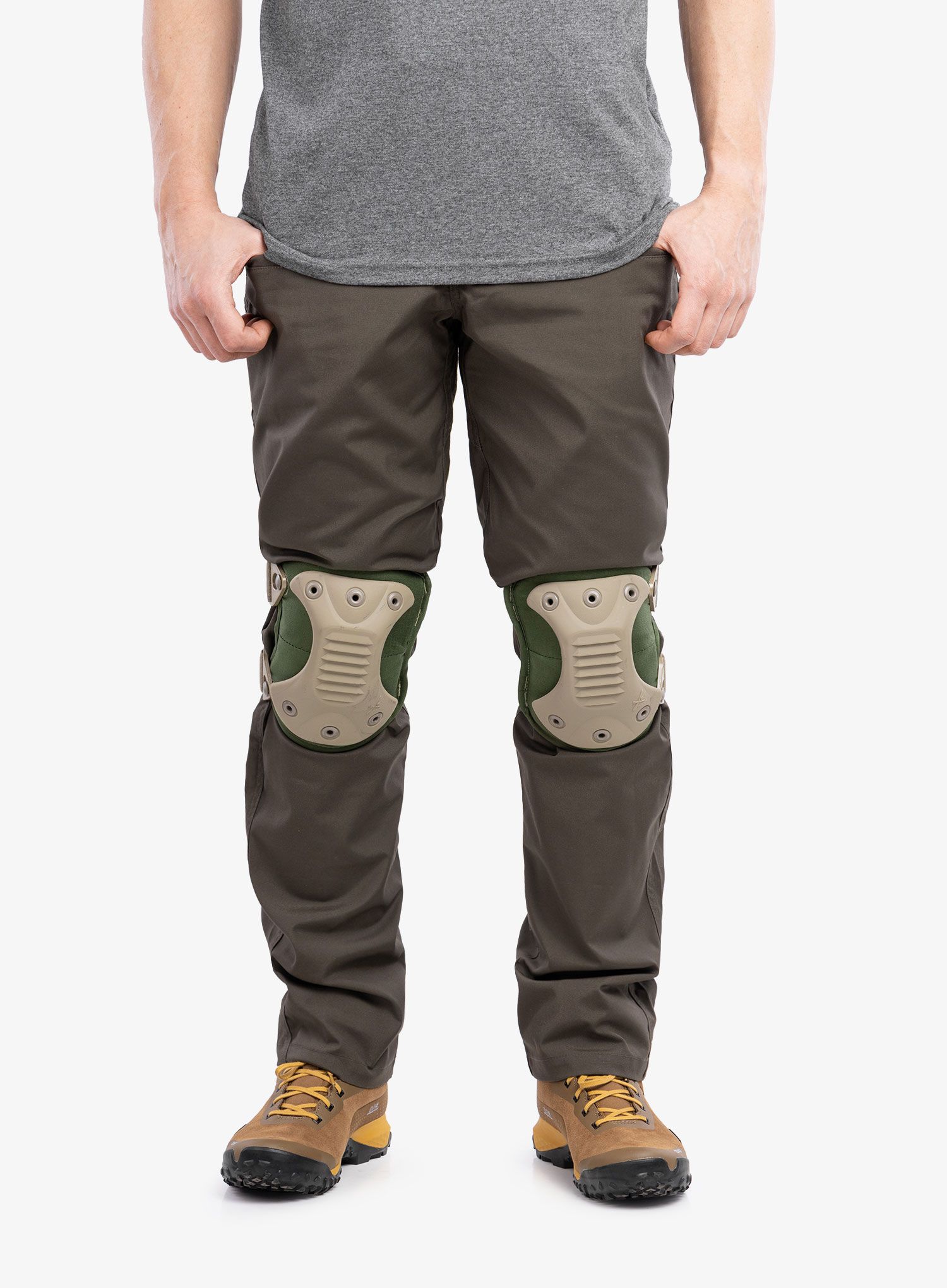 Ščitniki za kolena Source Shock Absorbing Knee Pads - olive
