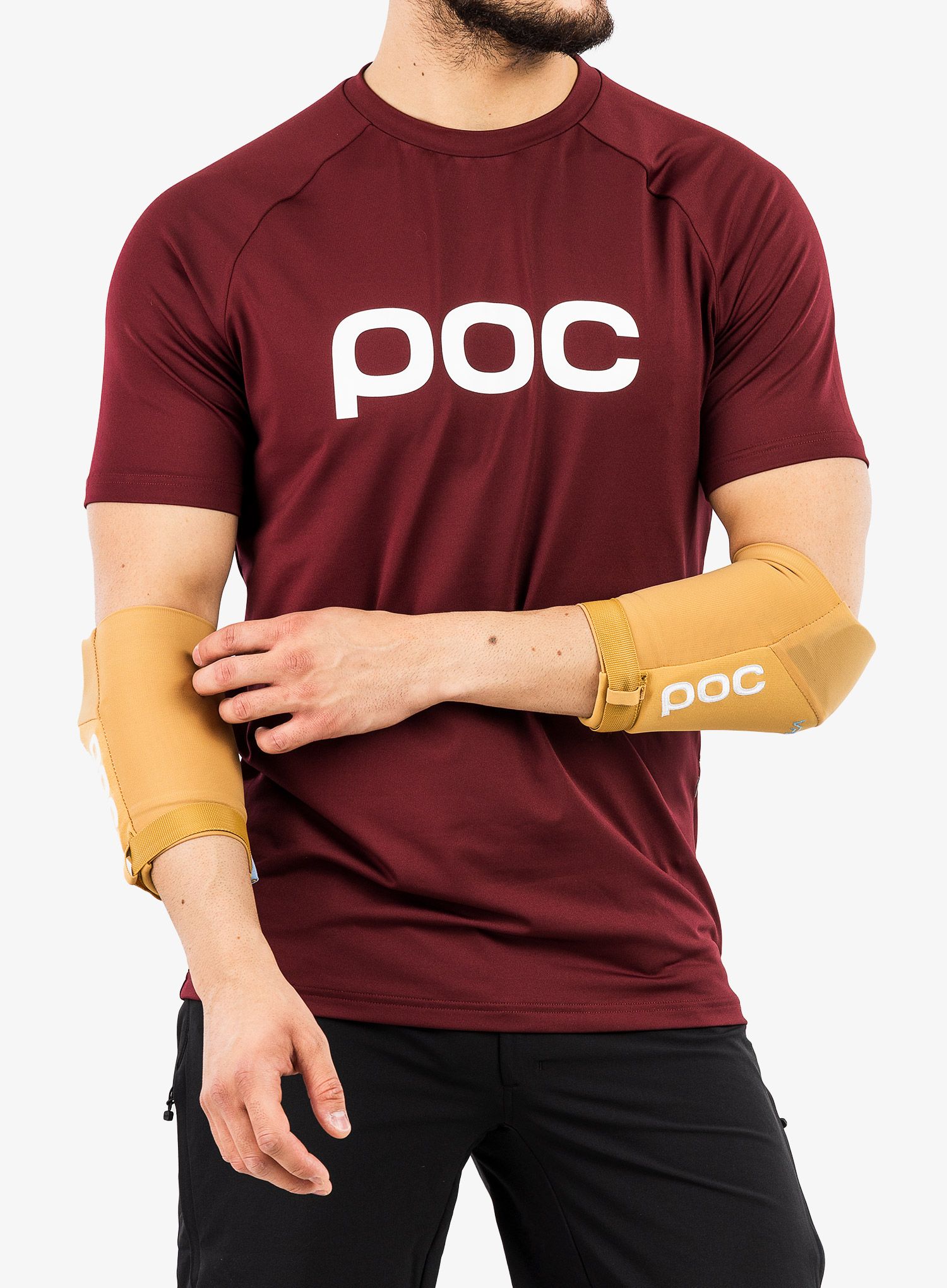 Komolčni ščitniki za kolesarjenje POC Joint VPD Air Elbow - aragonite brown