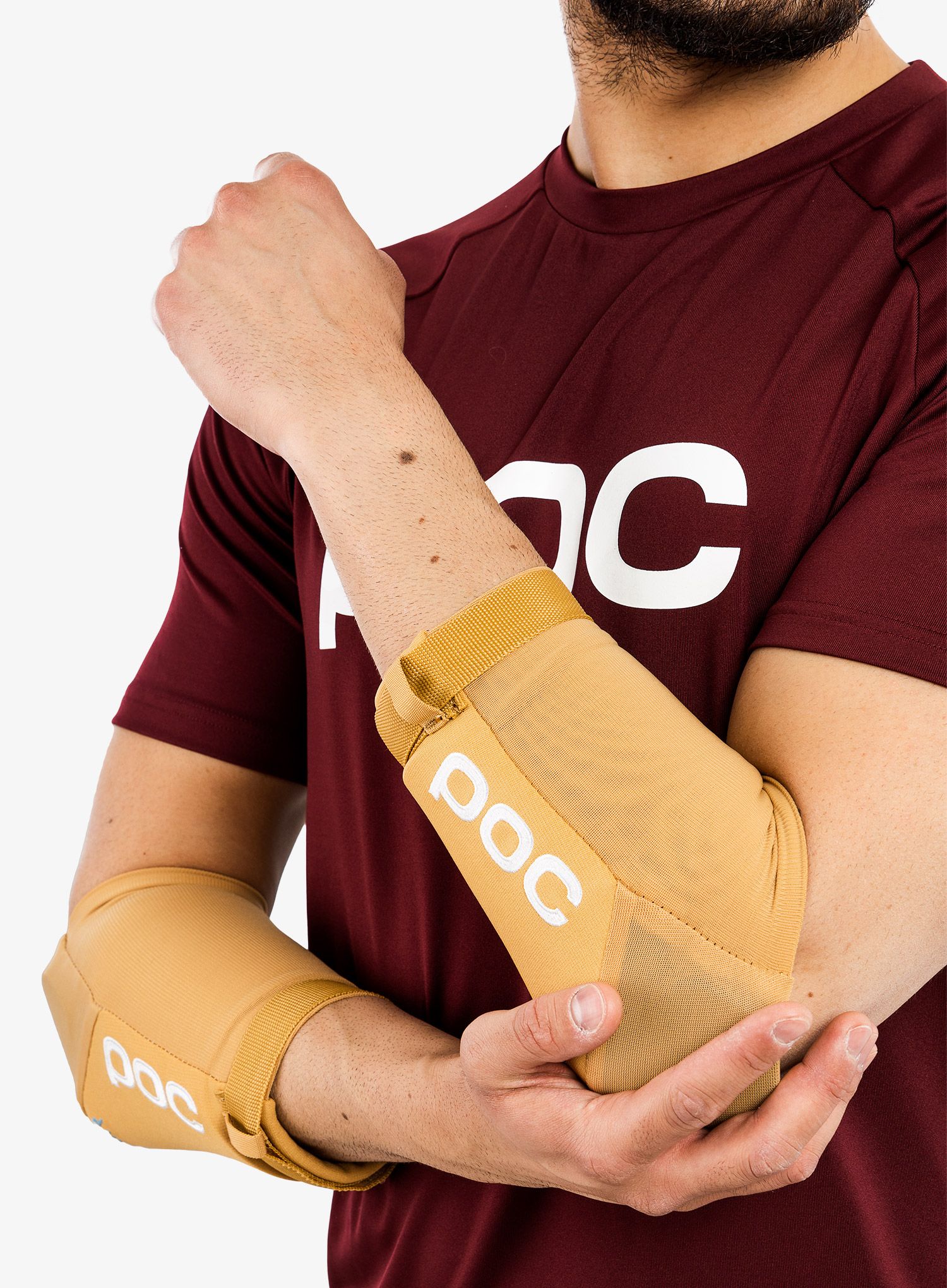 Komolčni ščitniki za kolesarjenje POC Joint VPD Air Elbow - aragonite brown