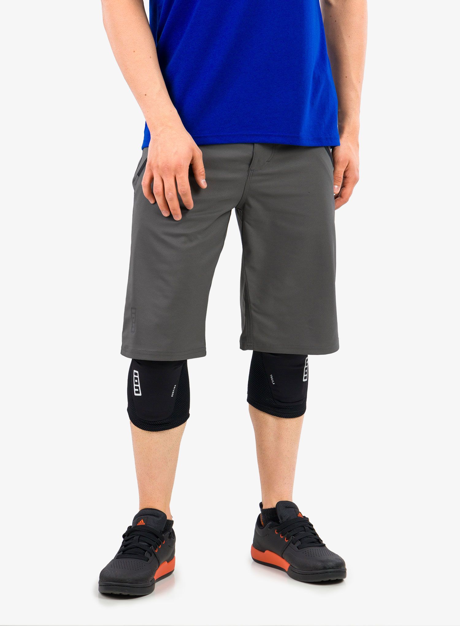 Kolesarski ščitniki ION Pads K-Sleeve - black
