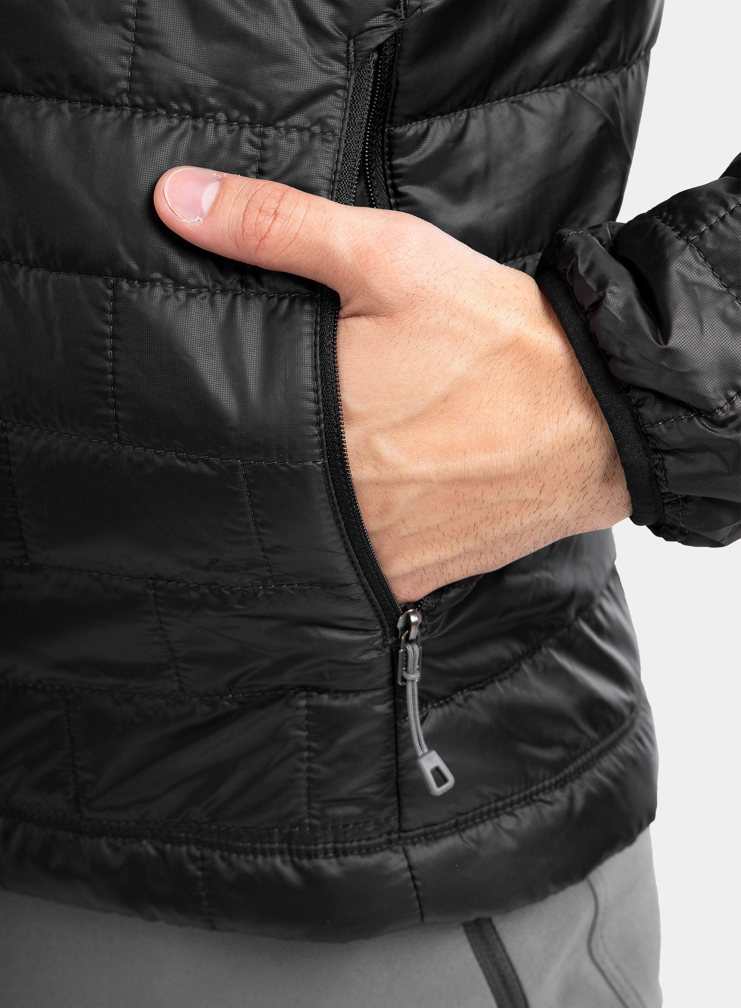Moška jakna Patagonia Nano Puff Hoody - black