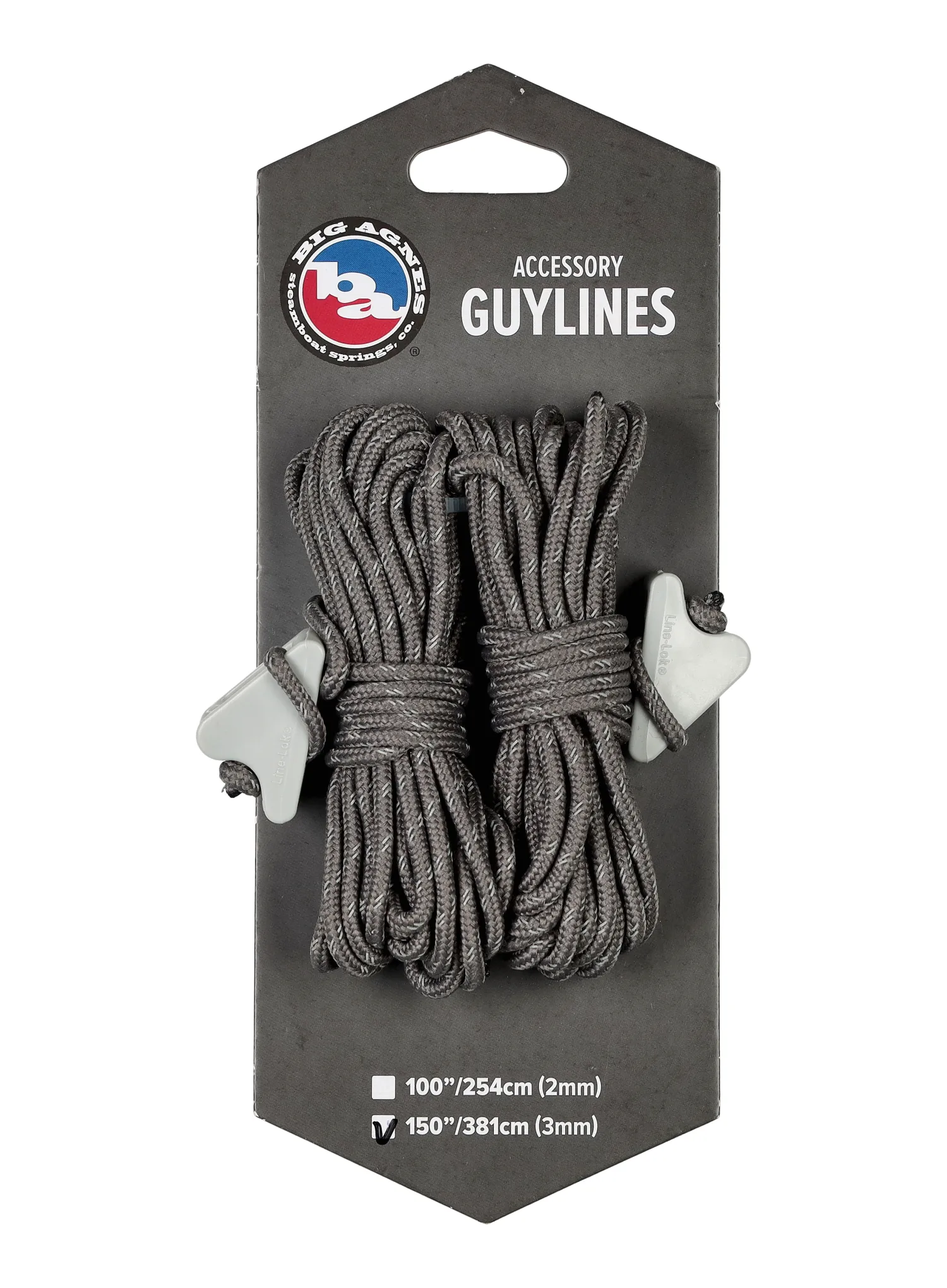 Napenjalniki Big Agnes Accessory Guylines 3 mm
