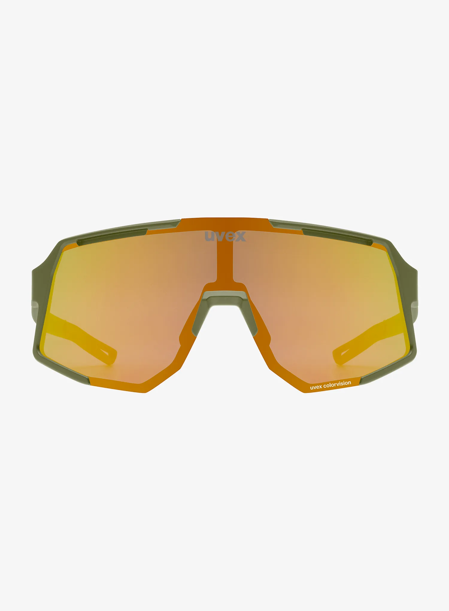 Kolesarska očala Uvex Sequenze CV - olive matt/mir.yellow