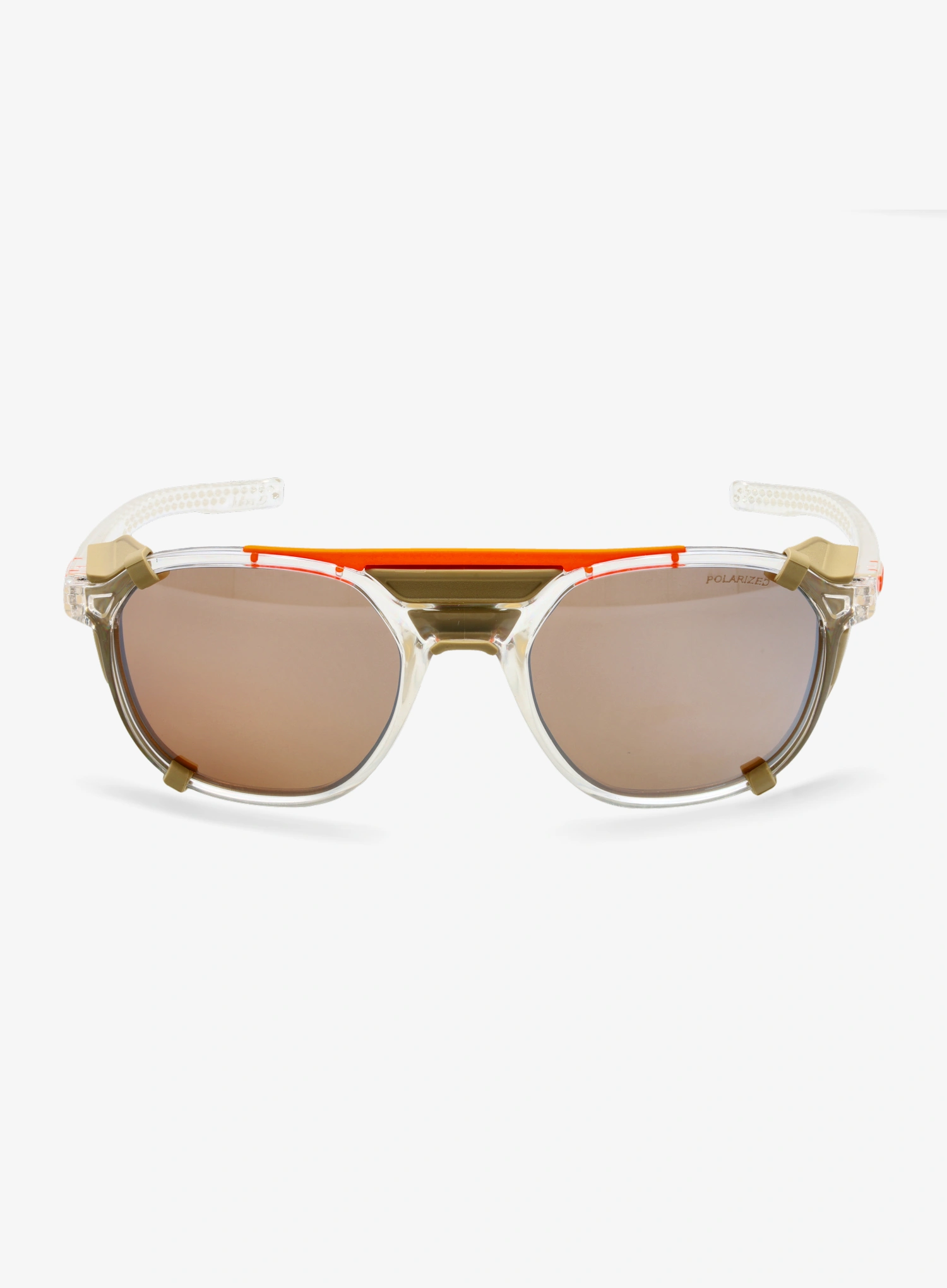 Polarizacijska očala Julbo Slack Cover - Polarized 3+ - shiny crystal/camel