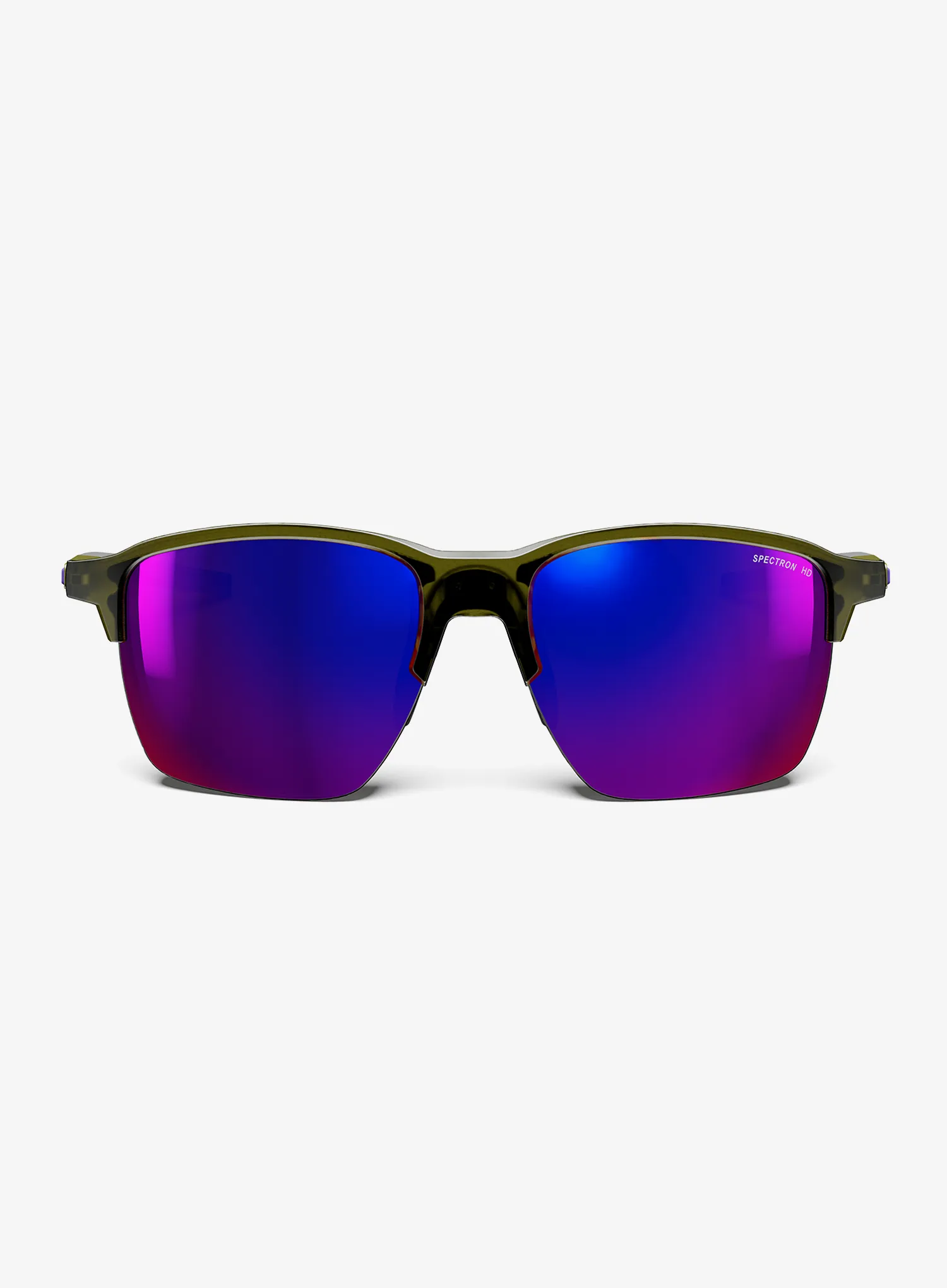 Sončna očala Julbo Crossline - Spectron 3 HD - shiny trans.khaki/shiny khaki